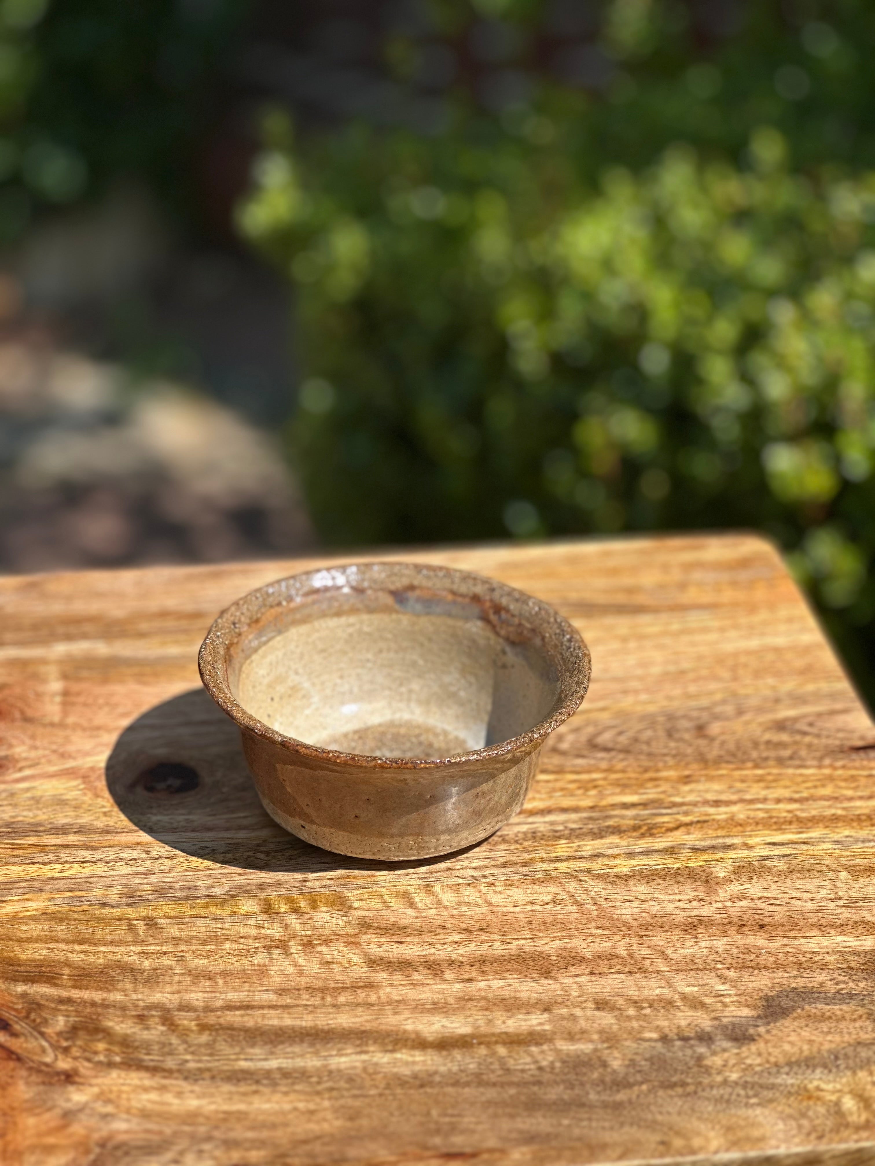 Handmade Ceramic Decorative Bowl - Rustic