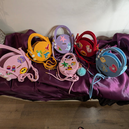 Little Joy Handmade Kids Cotton Cord Bags