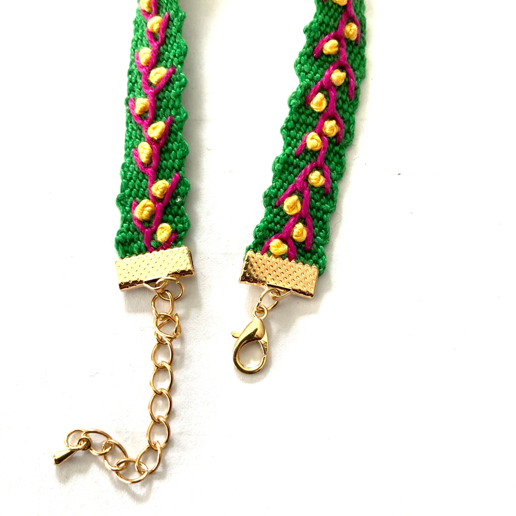 Bobbin lace bracelet