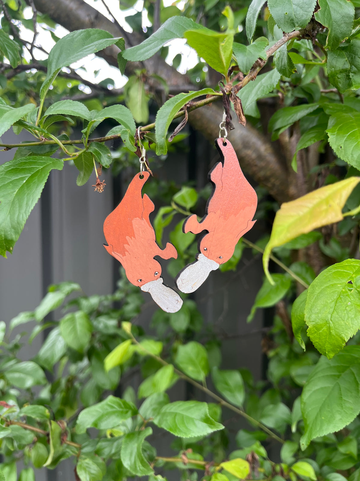 Platypus | Australian Native Animal | Earrings