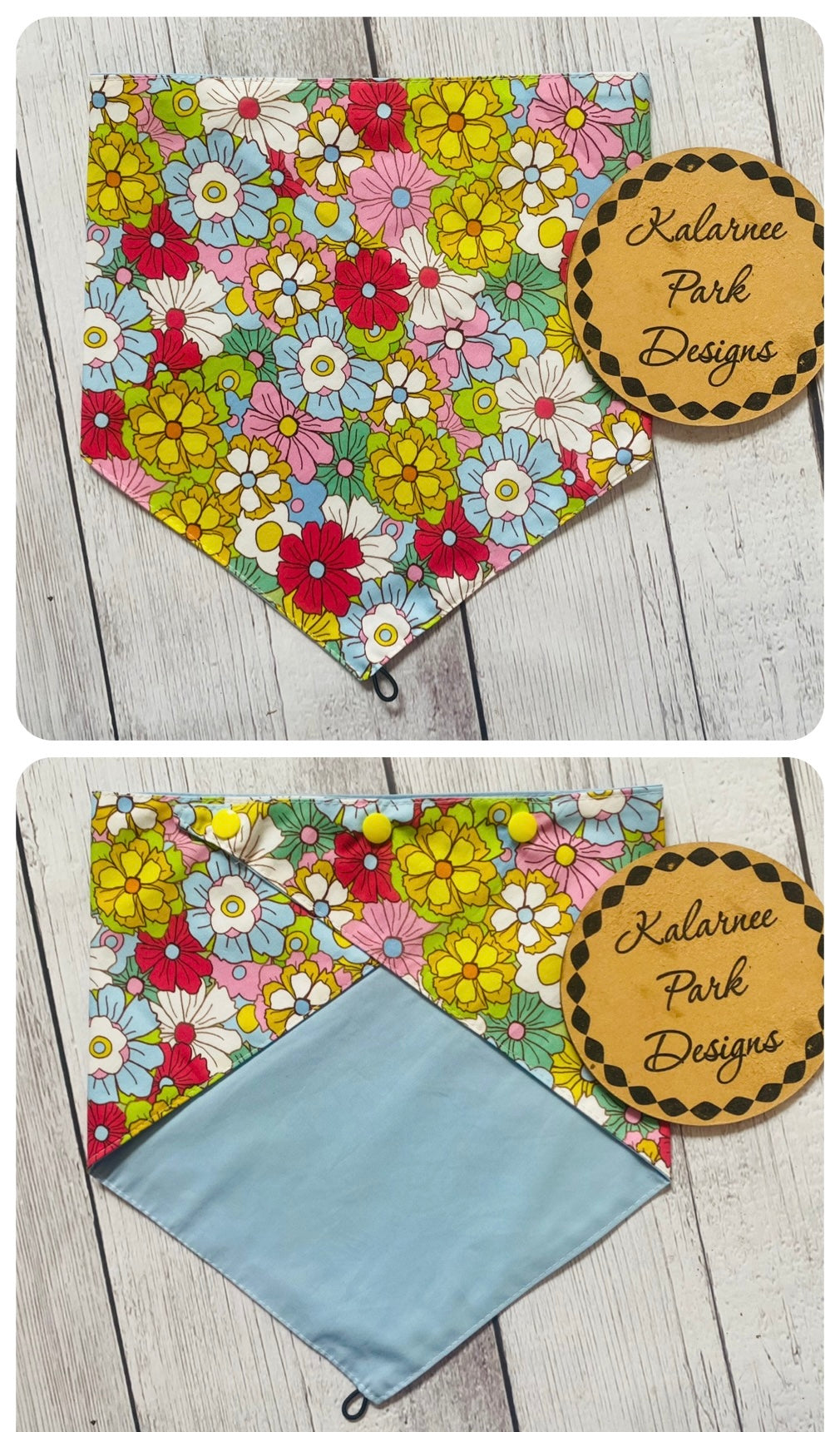 Ladies Reversible Sun Safe Neck Scarf Floral Collection