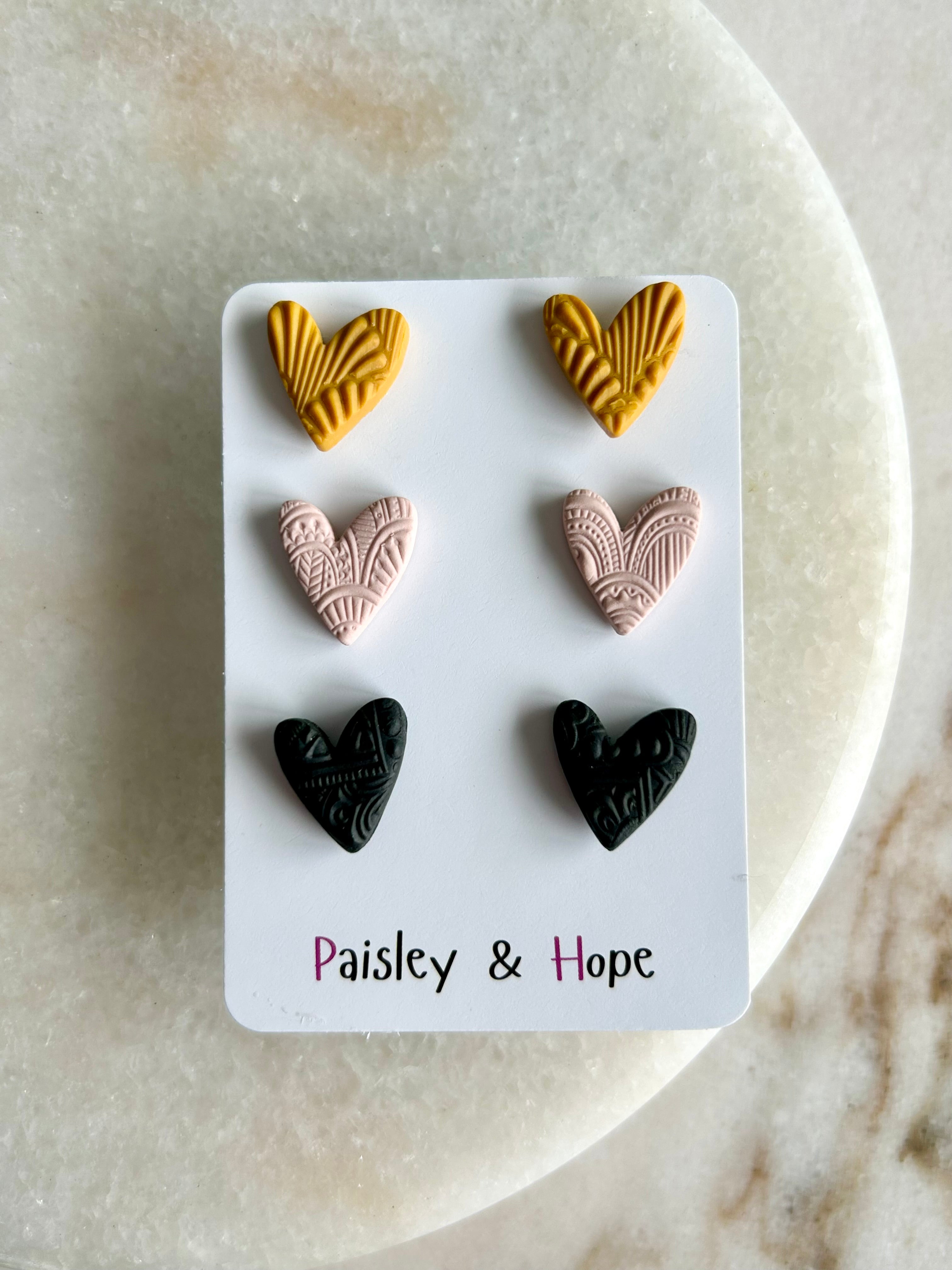 Polymer Clay Stud Pack - Choose design