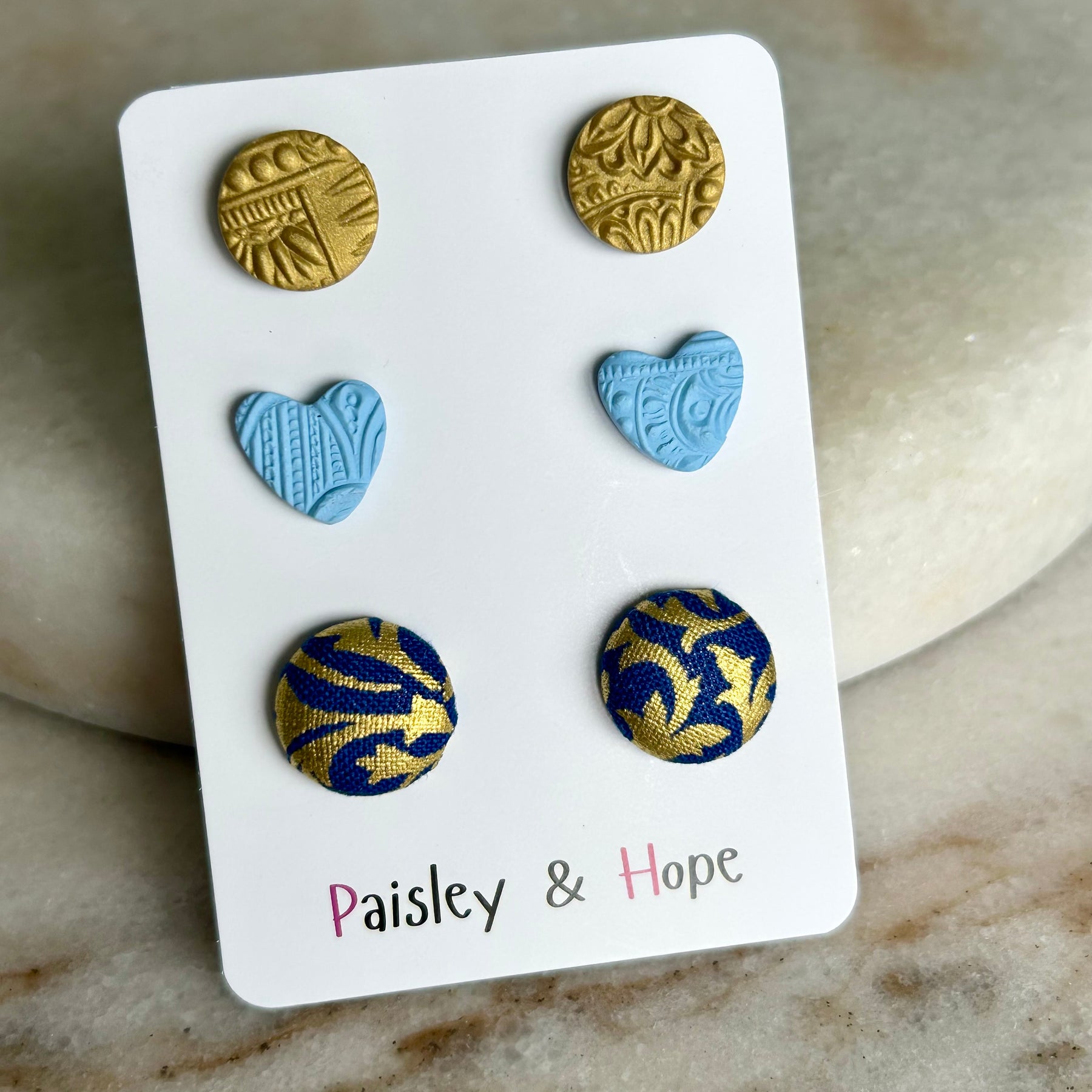 Polymer Clay Stud Pack - Choose design