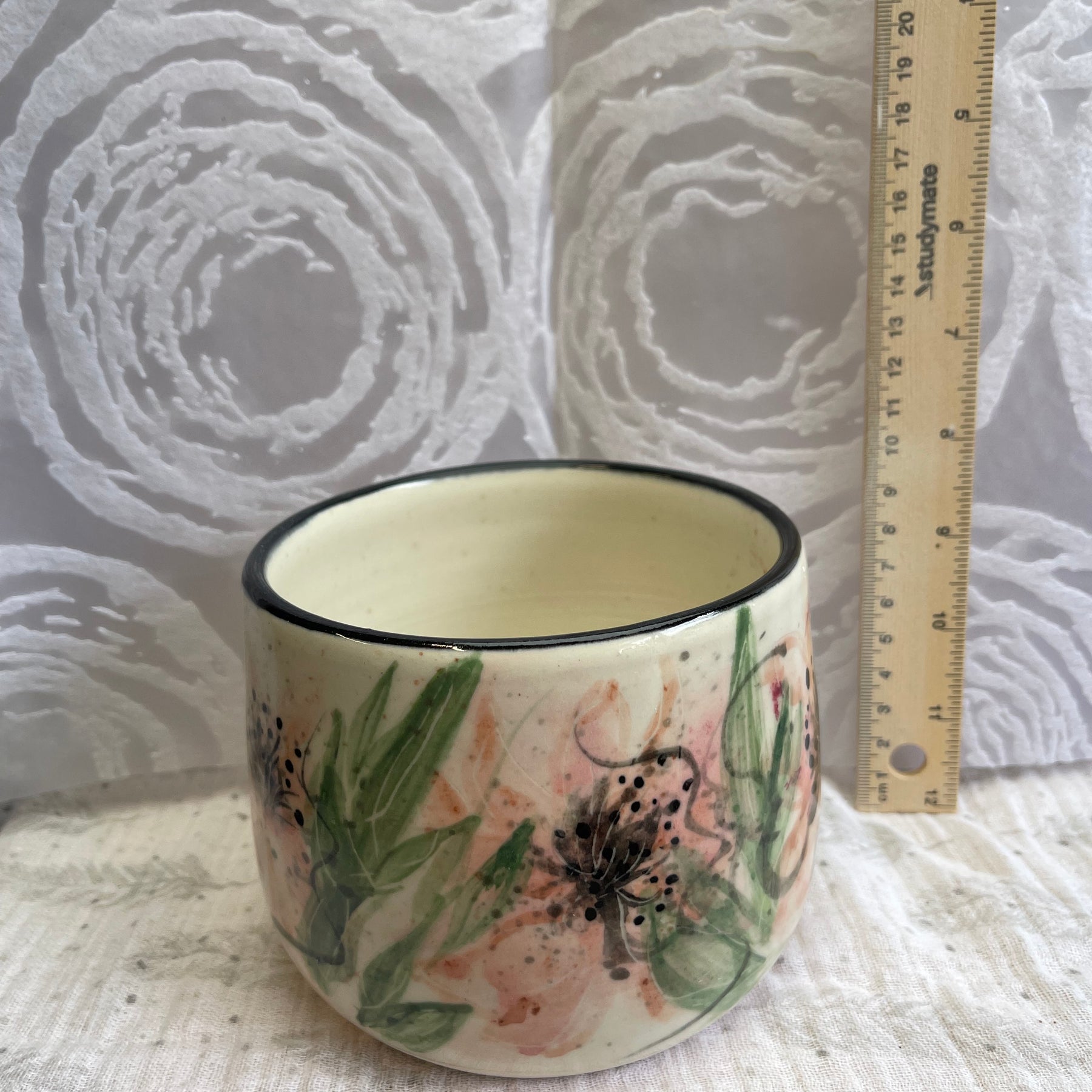 Ceramic Container/Pot ‘Garden Reflections’