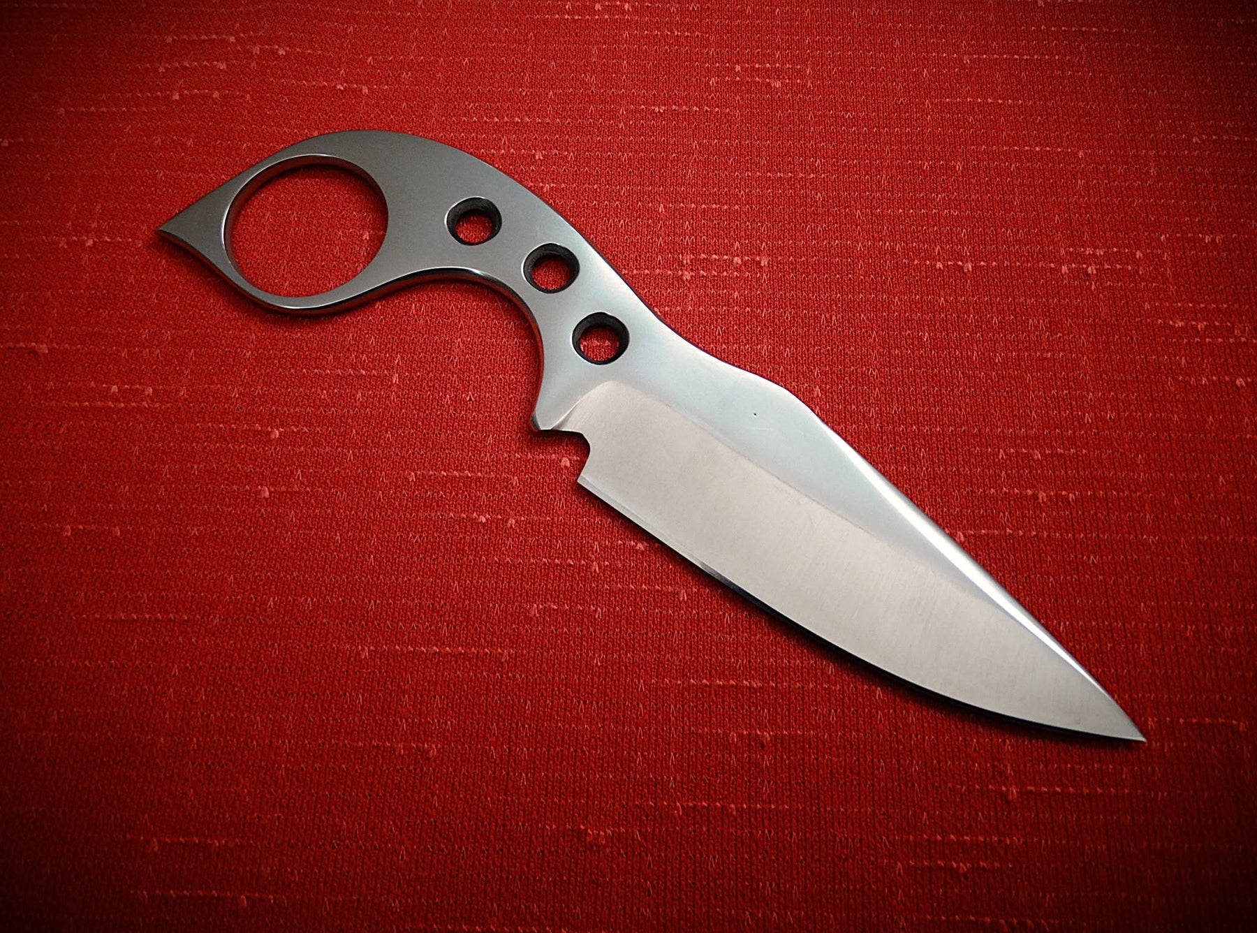 Neck knife fixed blade utility camping outdoor knife blade