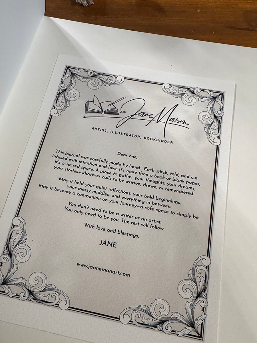 Soul Weaver's Field Book - A5 Green Leather Journal