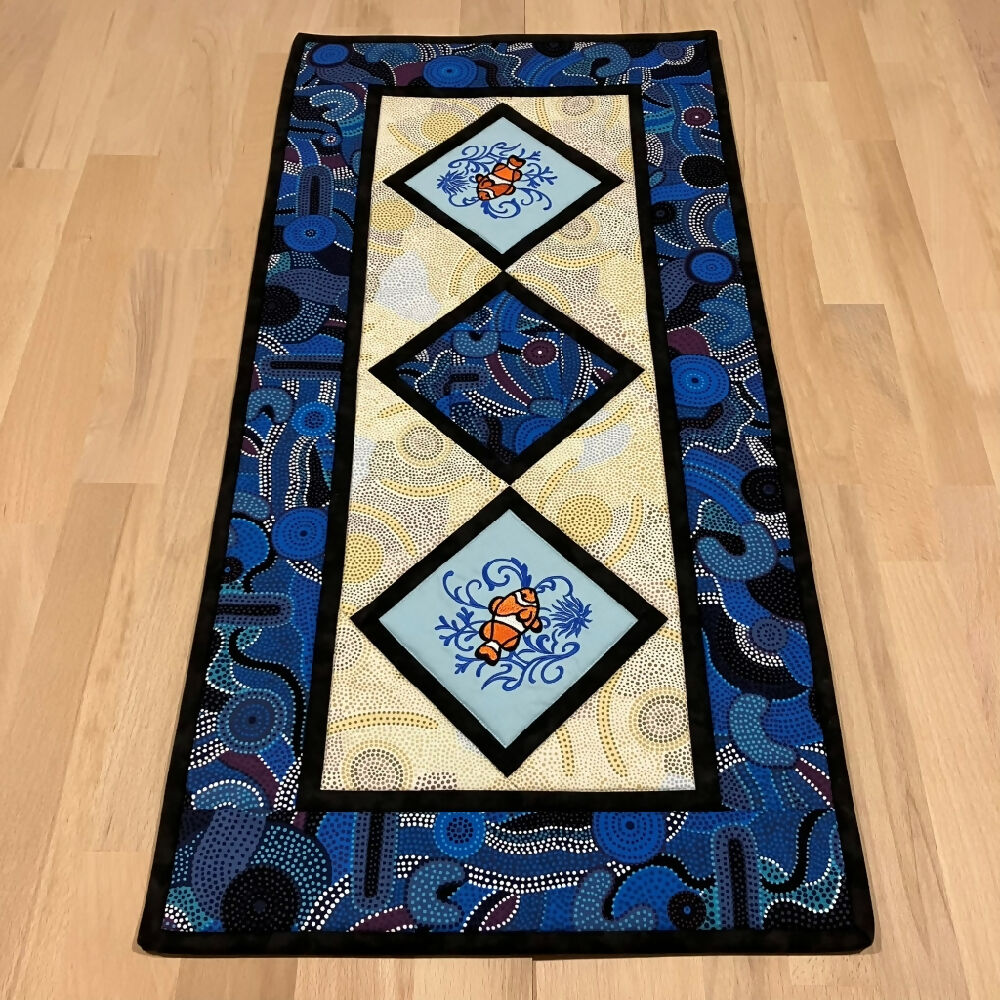 tablerunner-handmade-australia-clown-fish