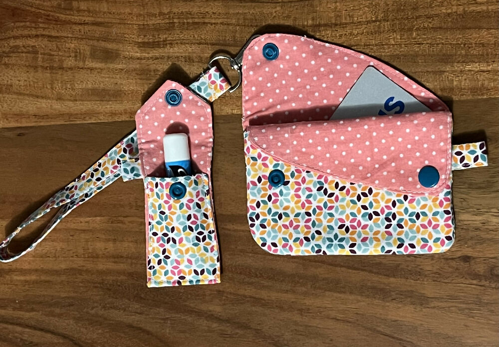 Coin purse/ card wallet / key fob / lip balm holder