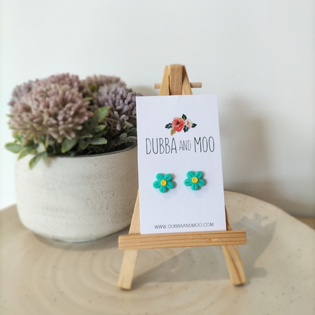 Small Spring Daisy Studs - Assorted Colours