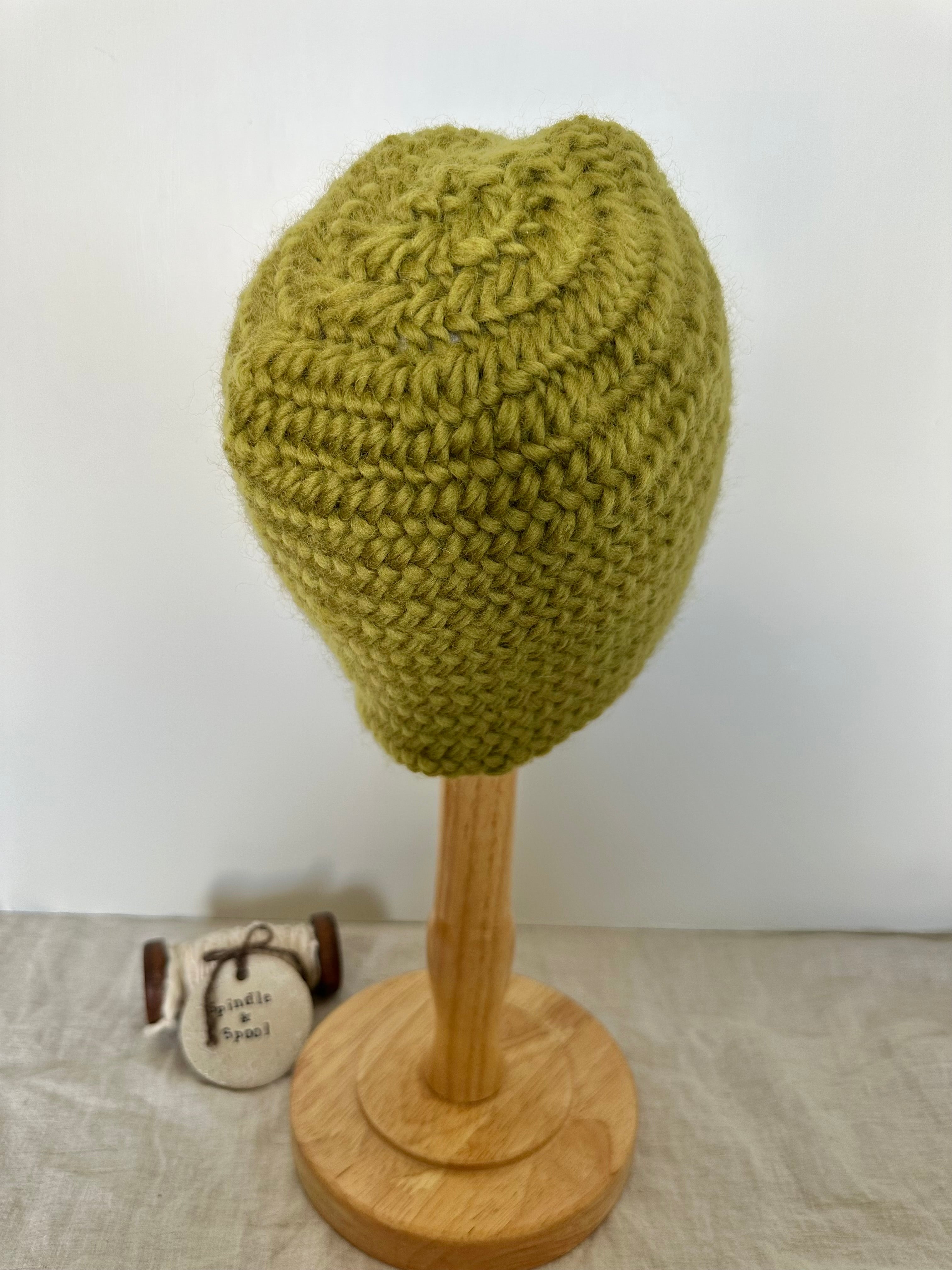 Pure Wool Nalbinding Viking Beanie