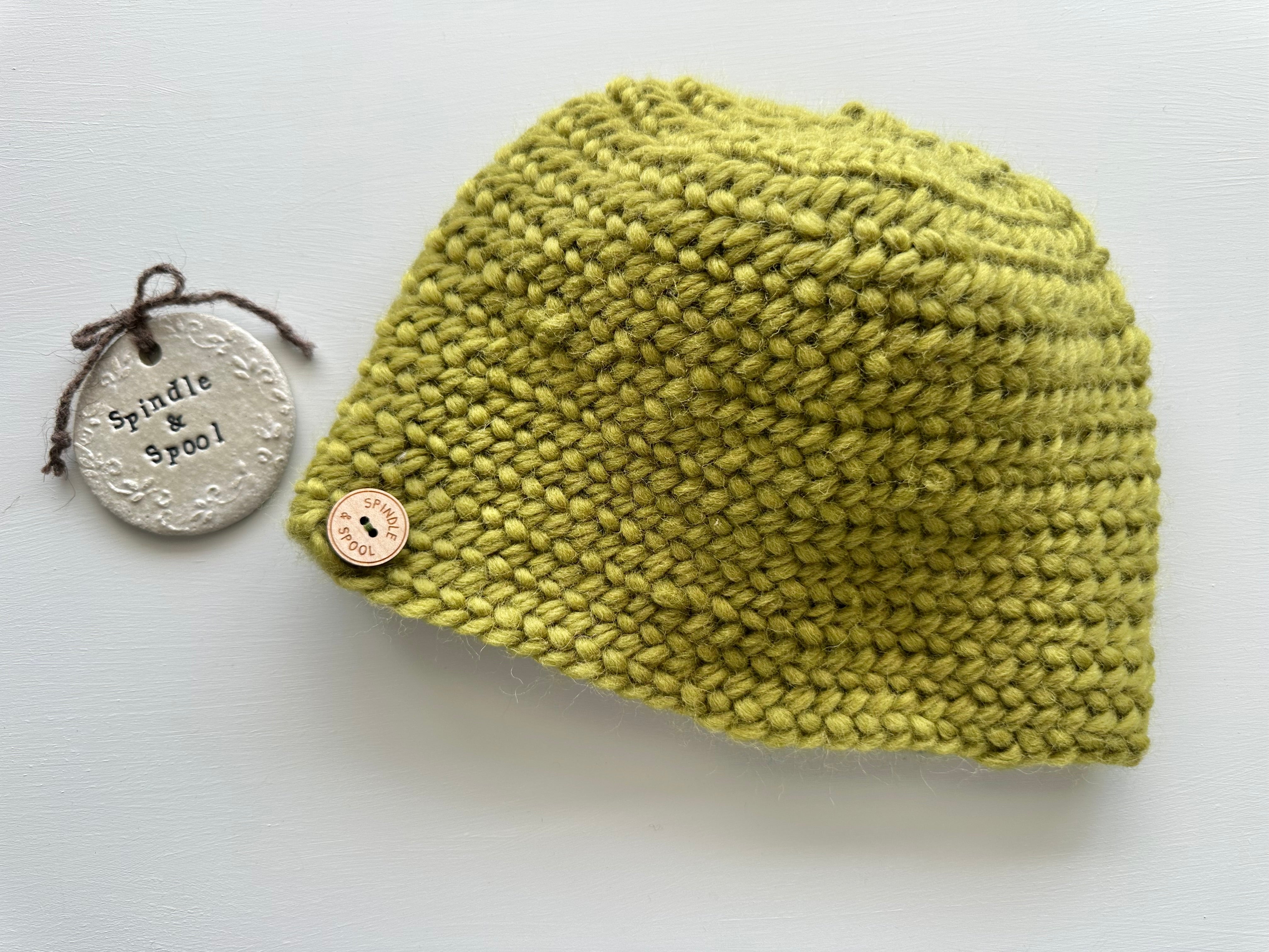 Pure Wool Nalbinding Viking Beanie