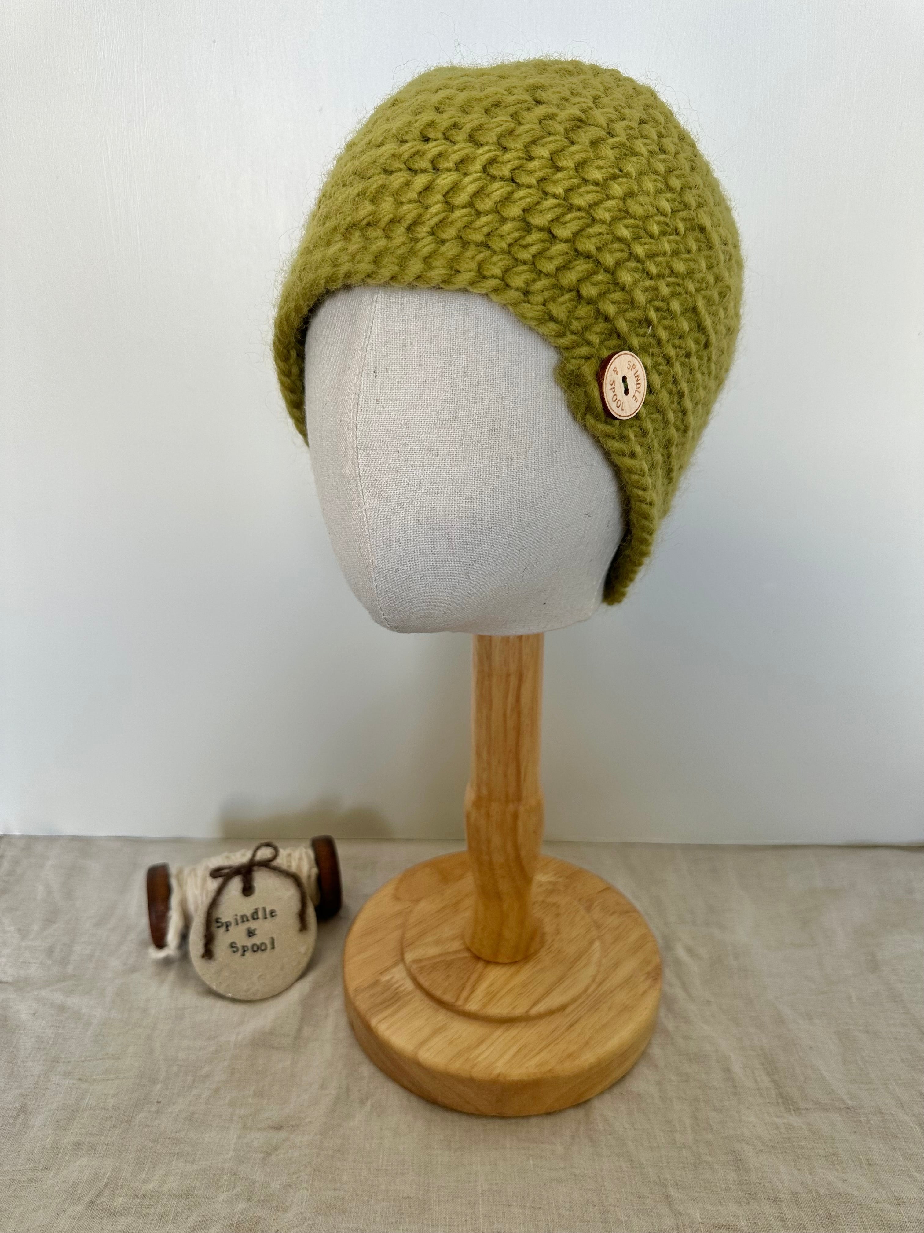Pure Wool Nalbinding Viking Beanie