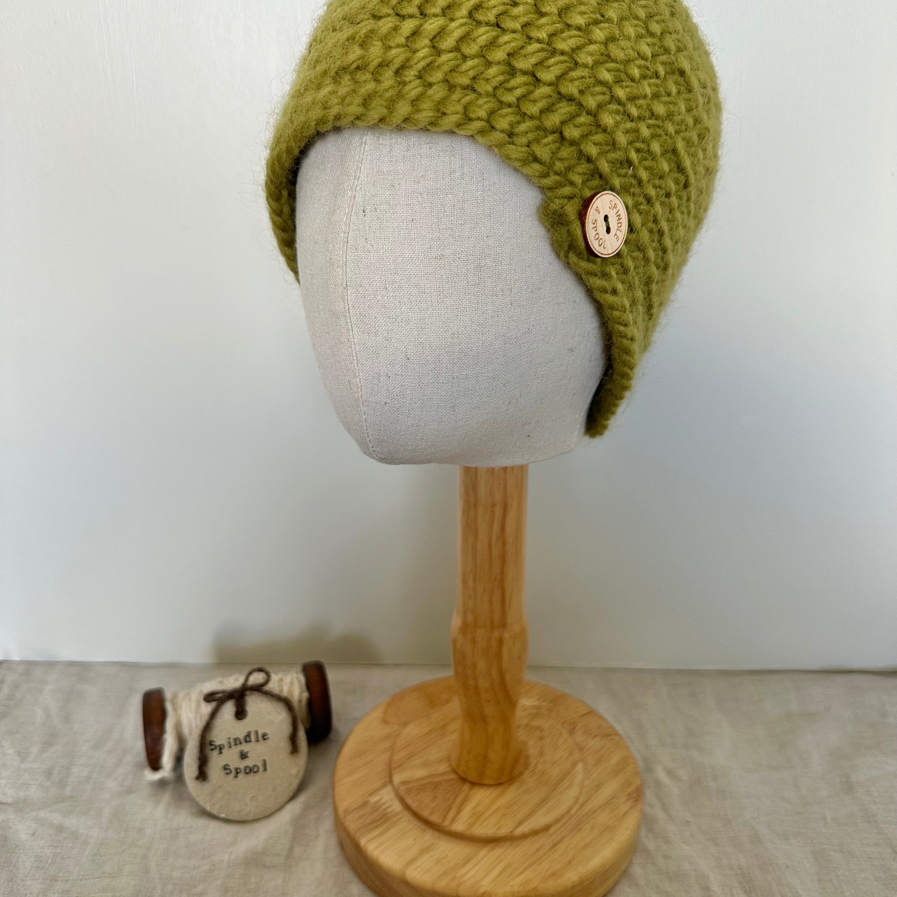 Pure Wool Nalbinding Viking Beanie