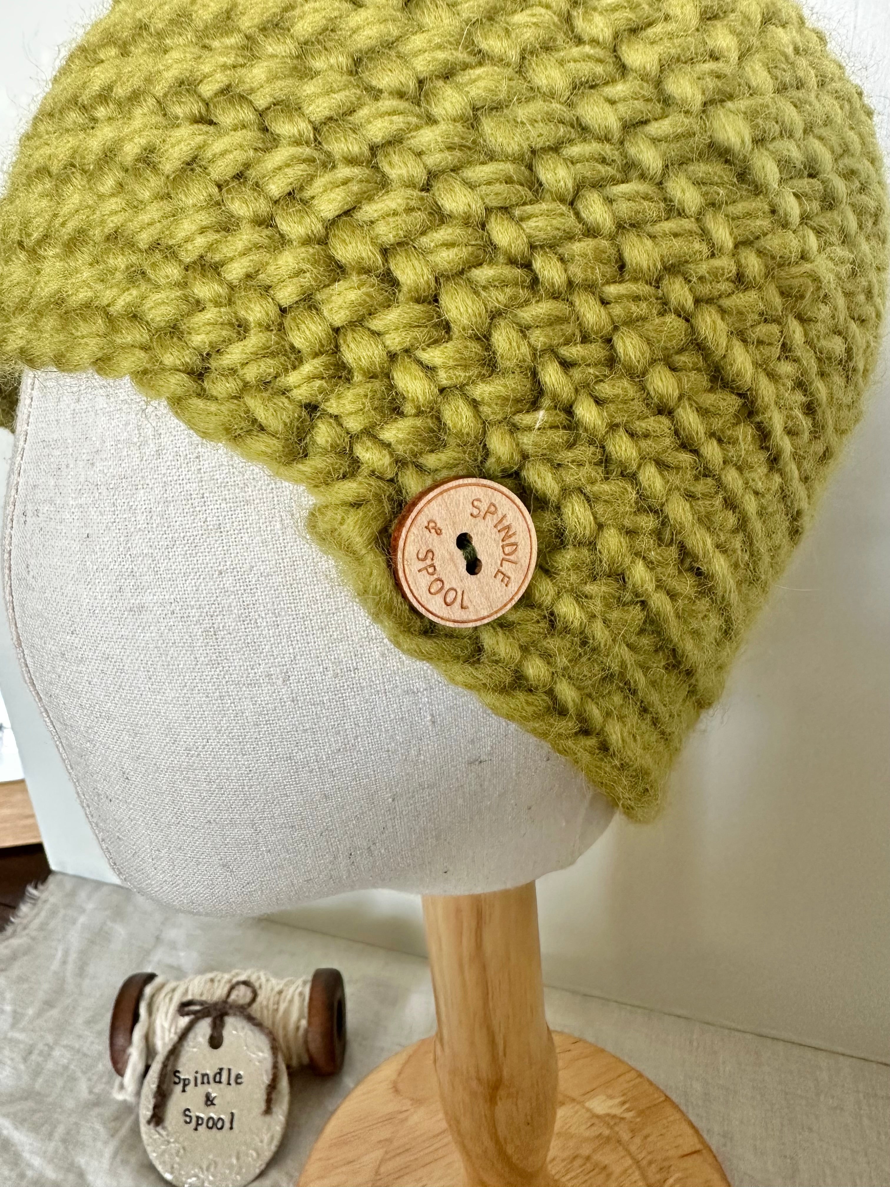 Pure Wool Nalbinding Viking Beanie
