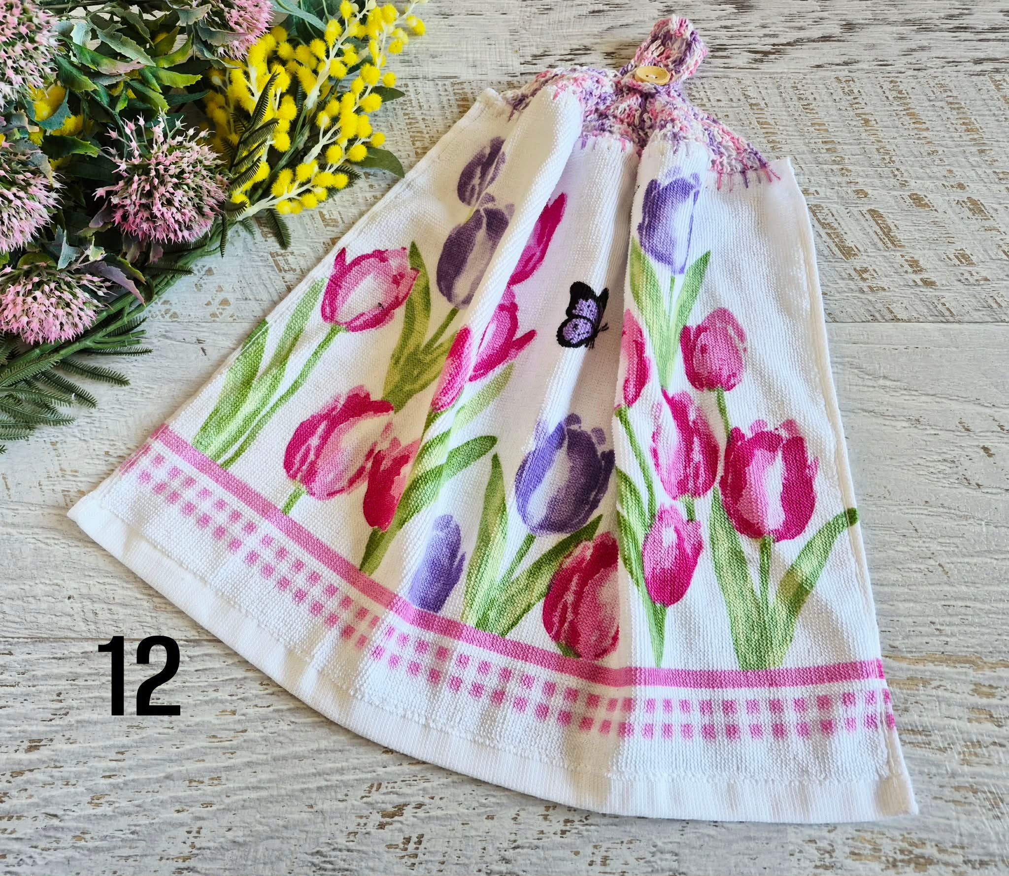 Kitchen Hand Towel | Hanging | Cotton | SINGLE LAYER | 9 Styles - 10-18
