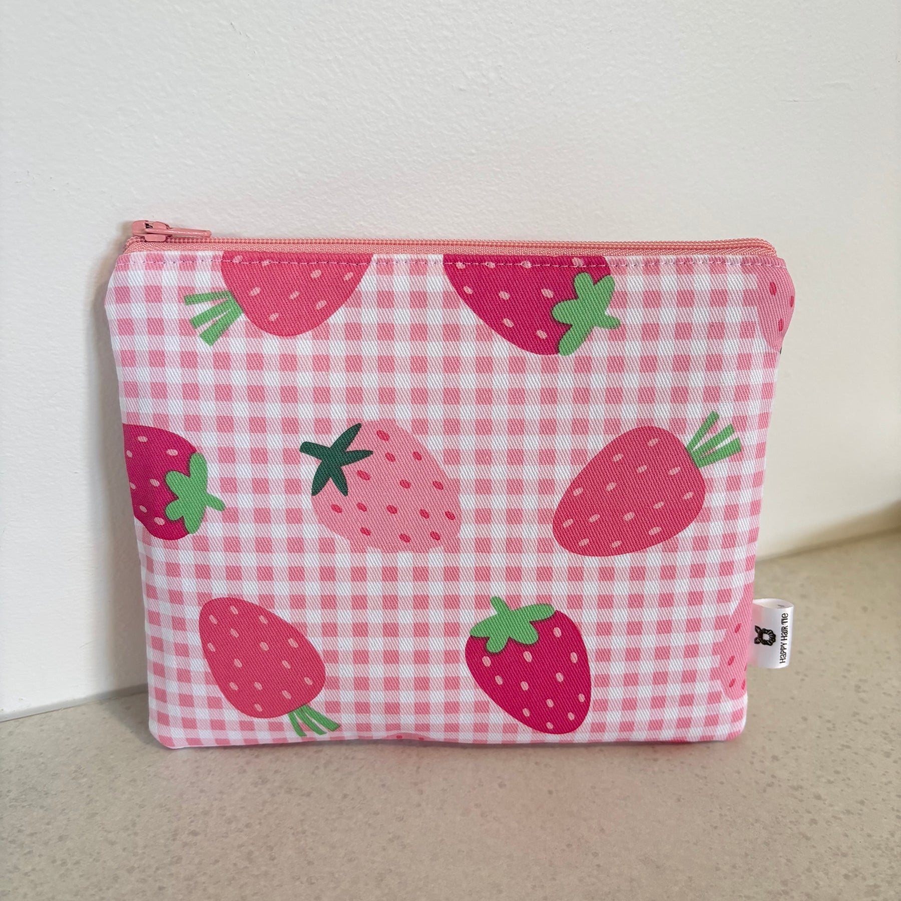 Medium & Large Handmade Fabric Zipper Pouches – Makeup & Travel Organiser