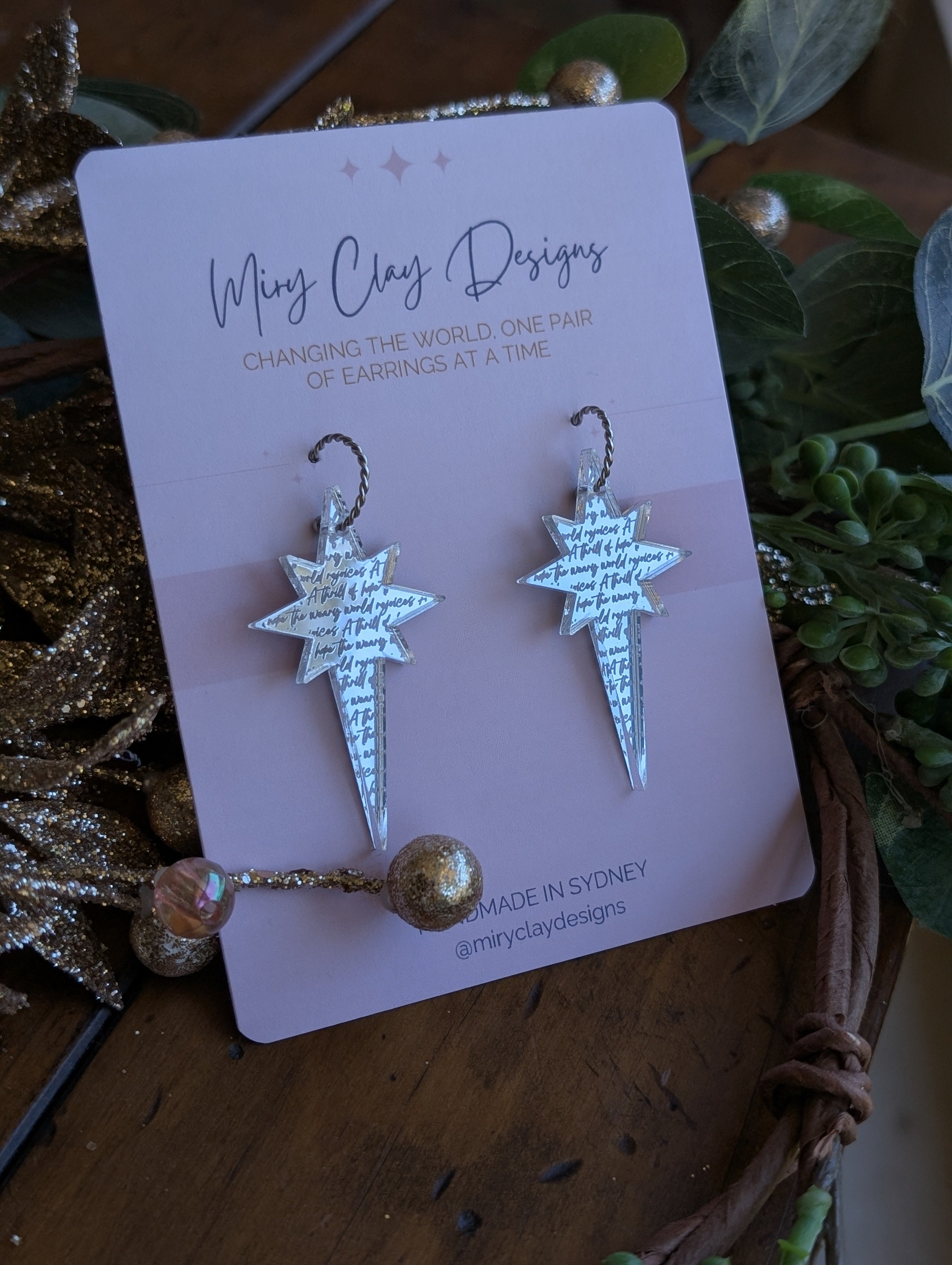 O Holy Night Stars | Gold or Silver