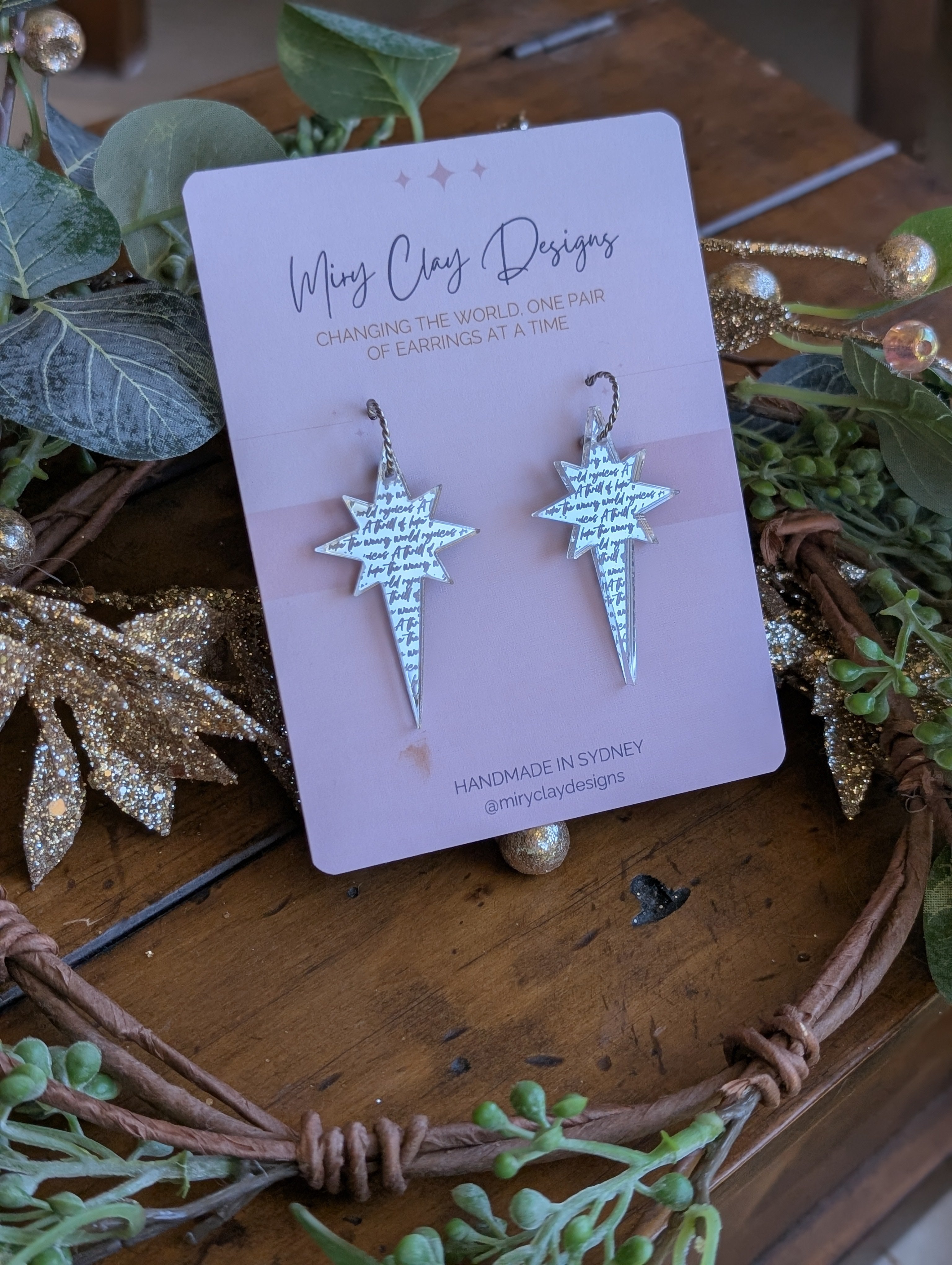 O Holy Night Stars | Gold or Silver