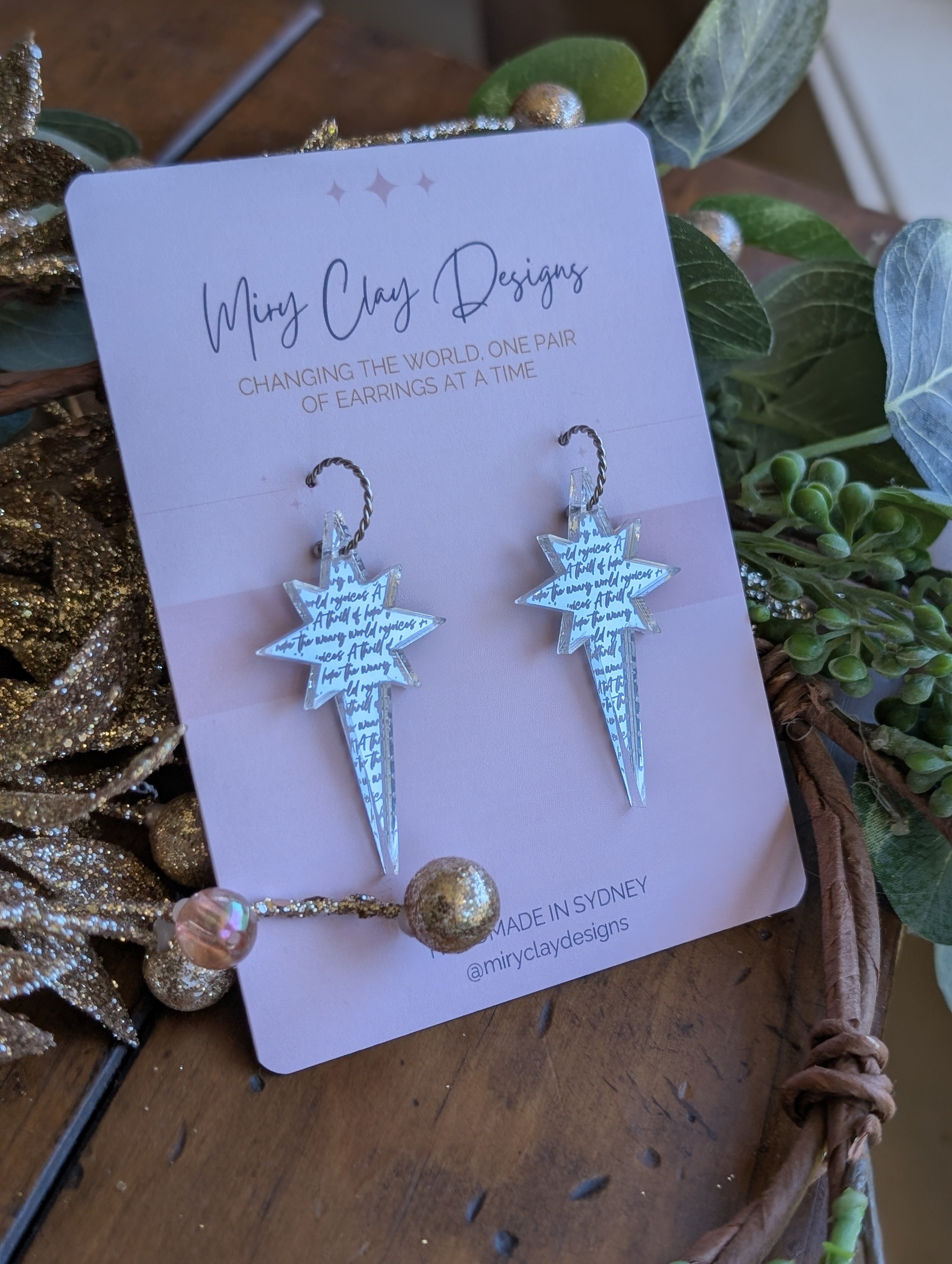 O Holy Night Stars | Gold or Silver