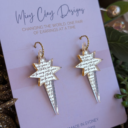 O Holy Night Stars | Gold or Silver