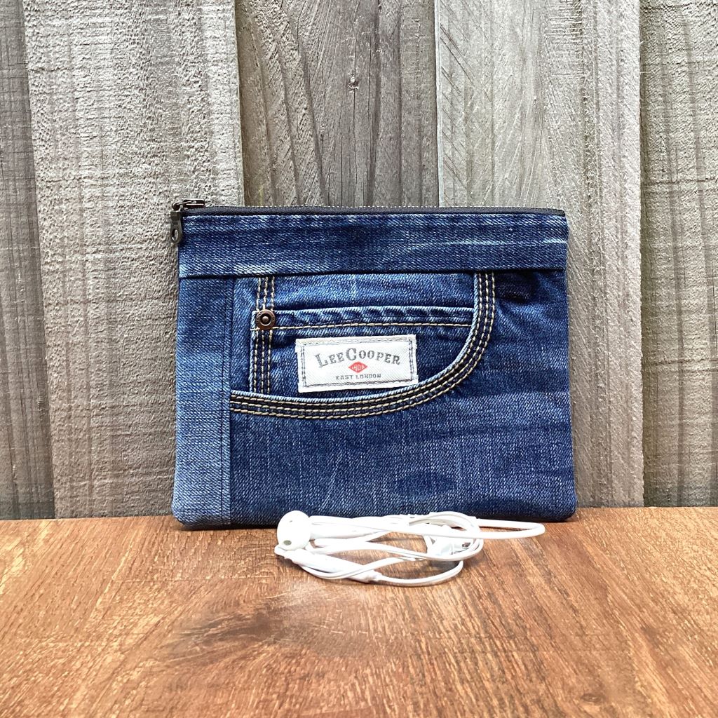 Upcycled Denim Coin Purse – Lee Jeans Pocket