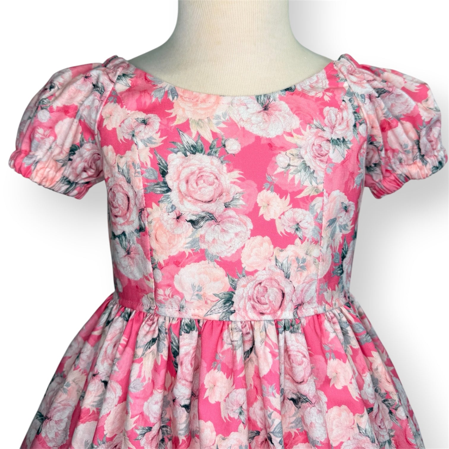 SIZE 4 Ramsey Dress | Pink Floral Girls Dress