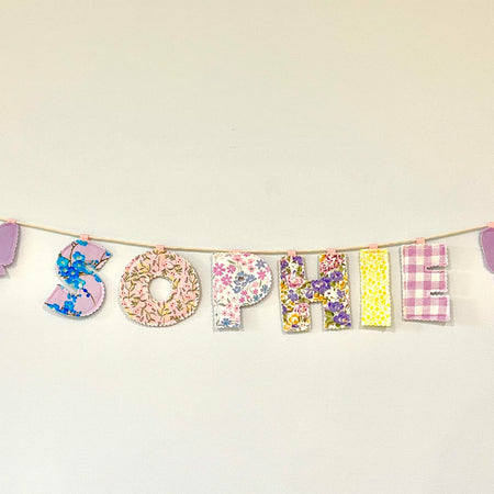 Custom Name Bunting