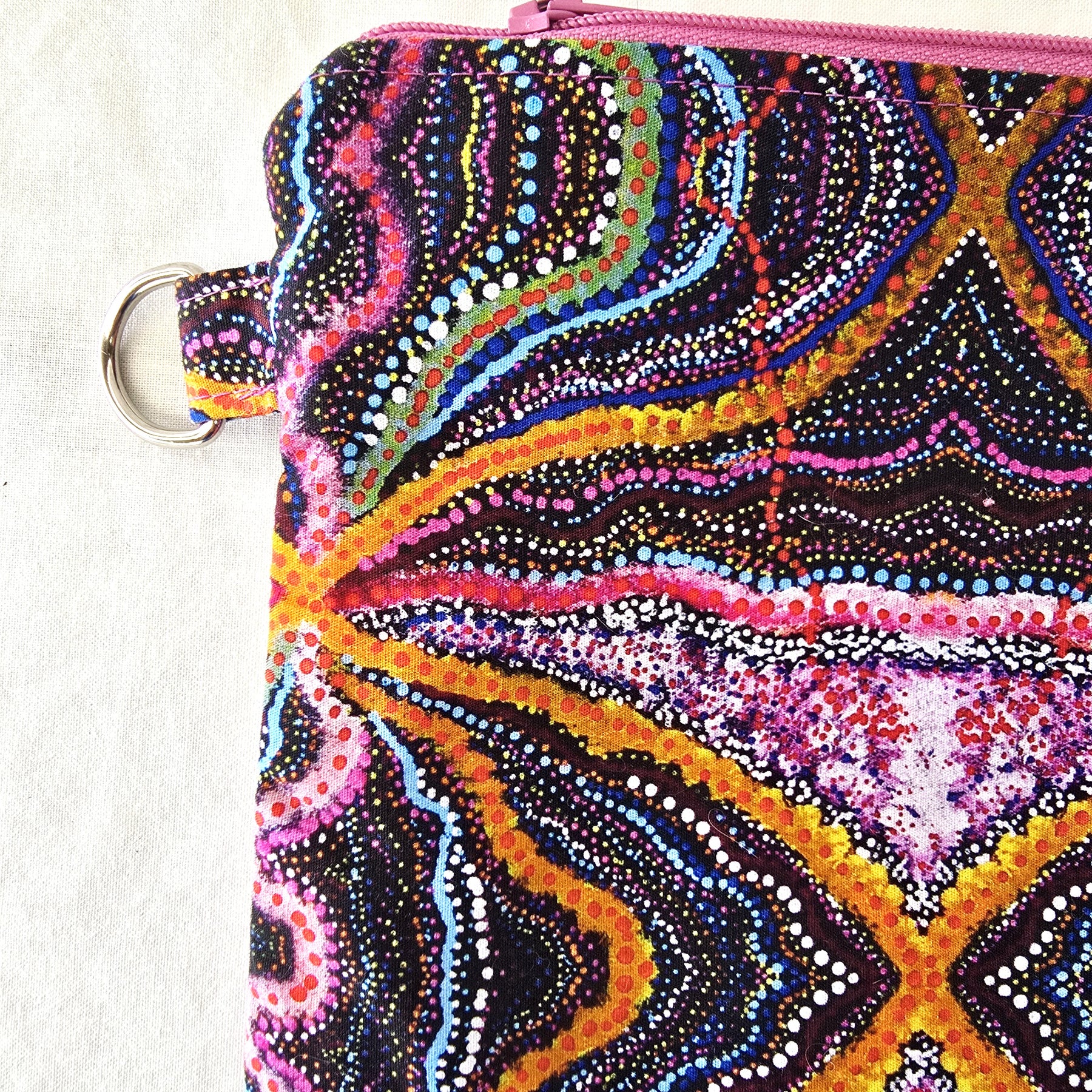 Handmade | Pencil Case | Double Zippered | Indigenous Design