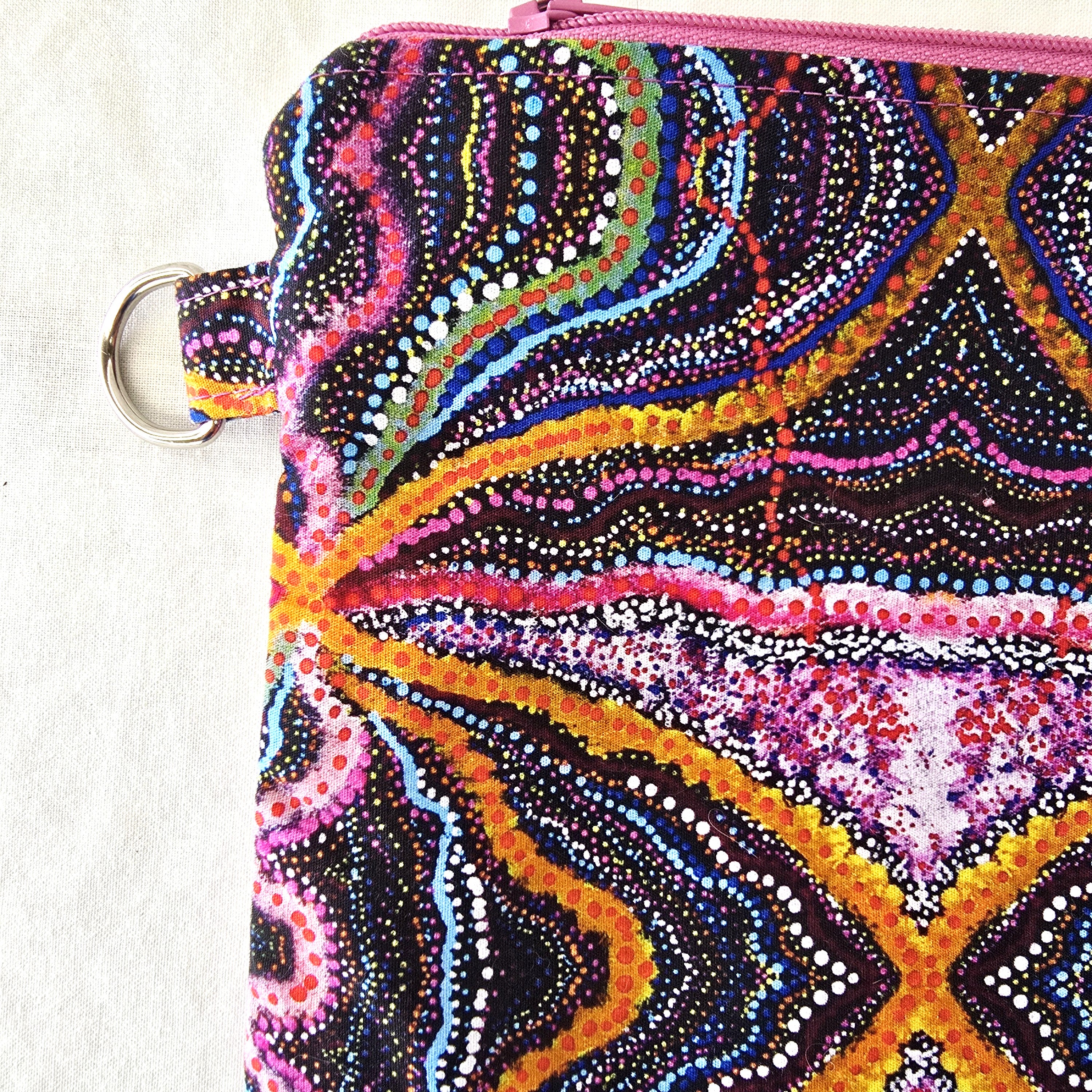 Handmade | Pencil Case | Double Zippered | Indigenous Design