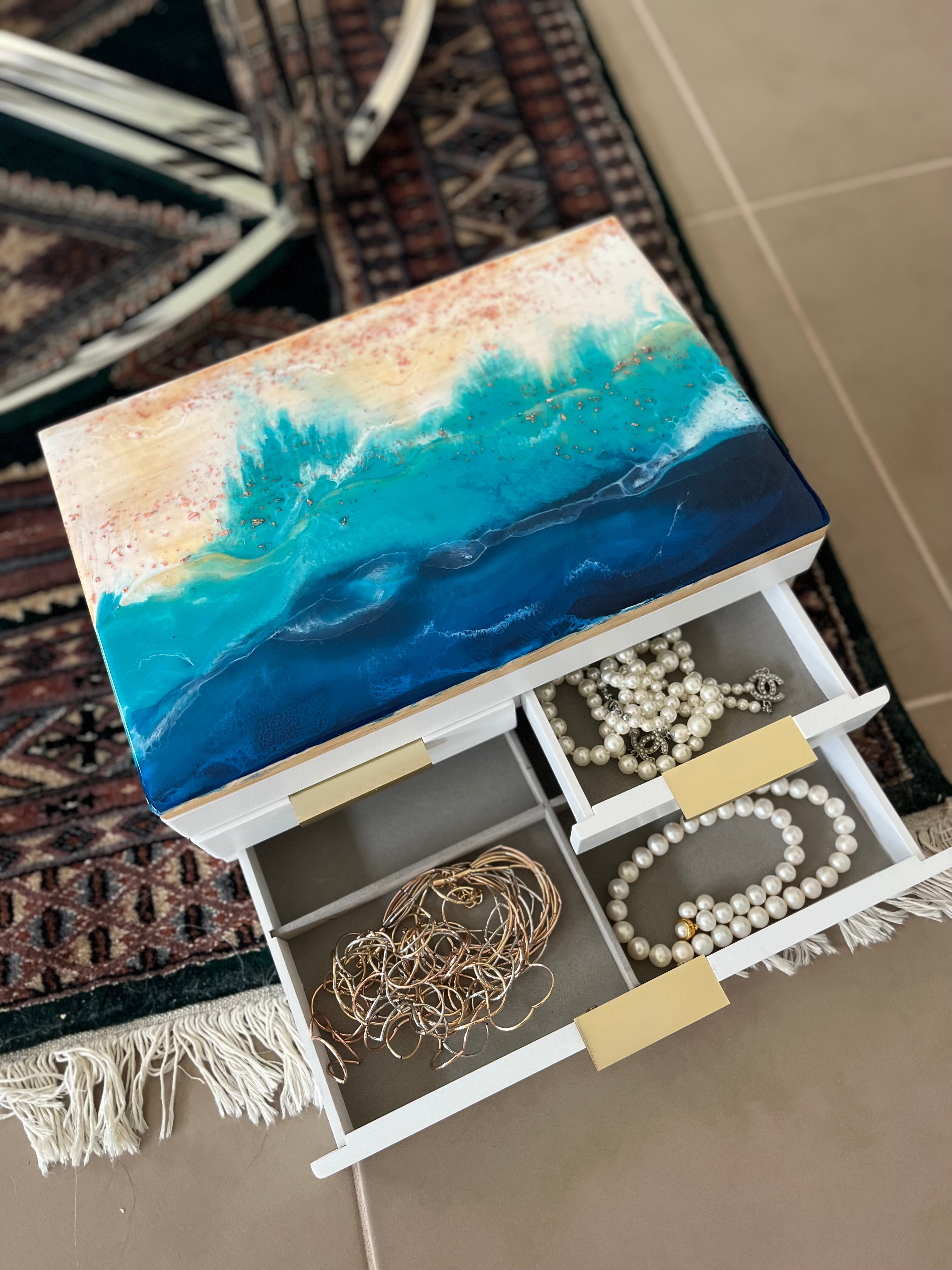 Jewellery box | gift for her | gift ideas | girlfriend | handmade