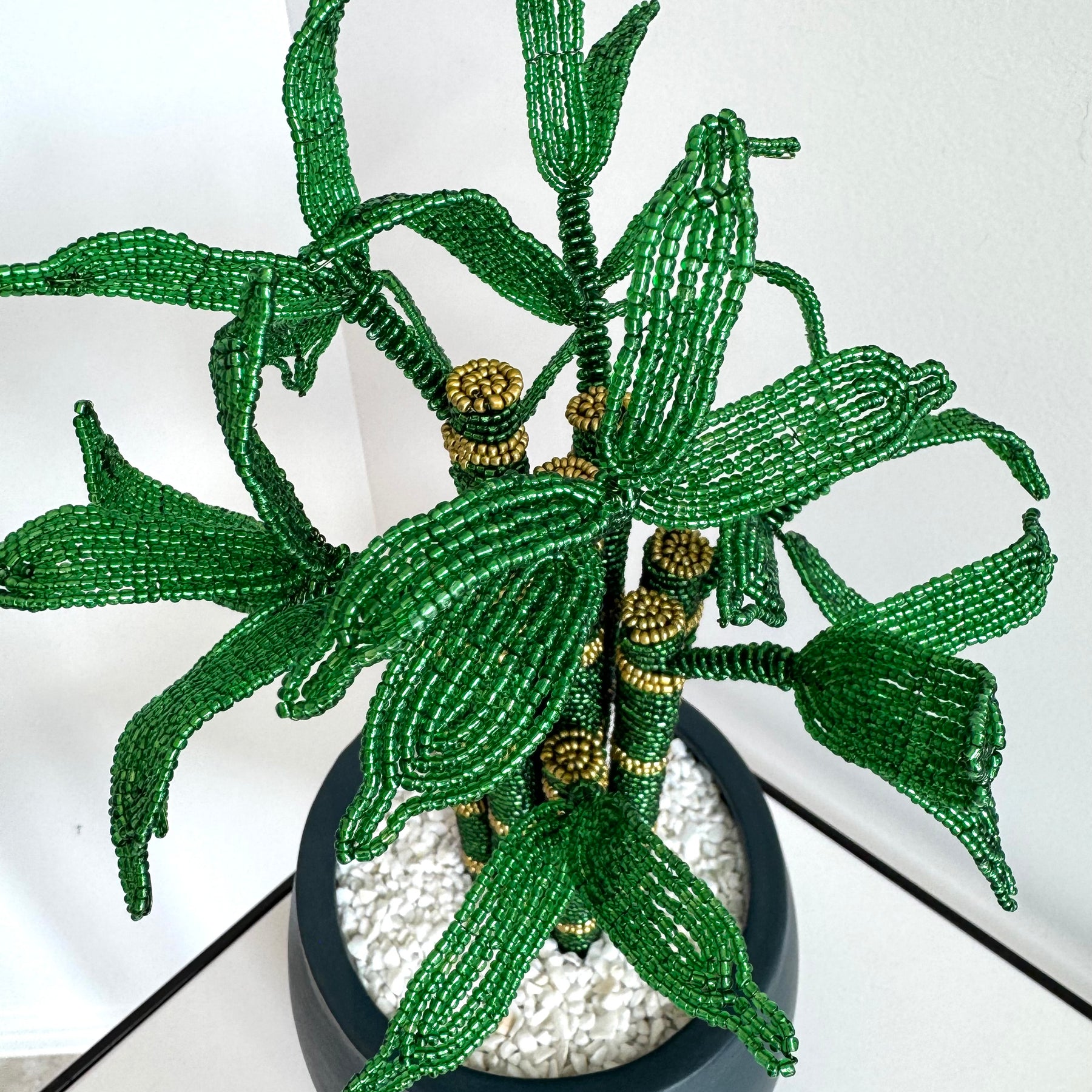 French-beaded Lucky Bamboo