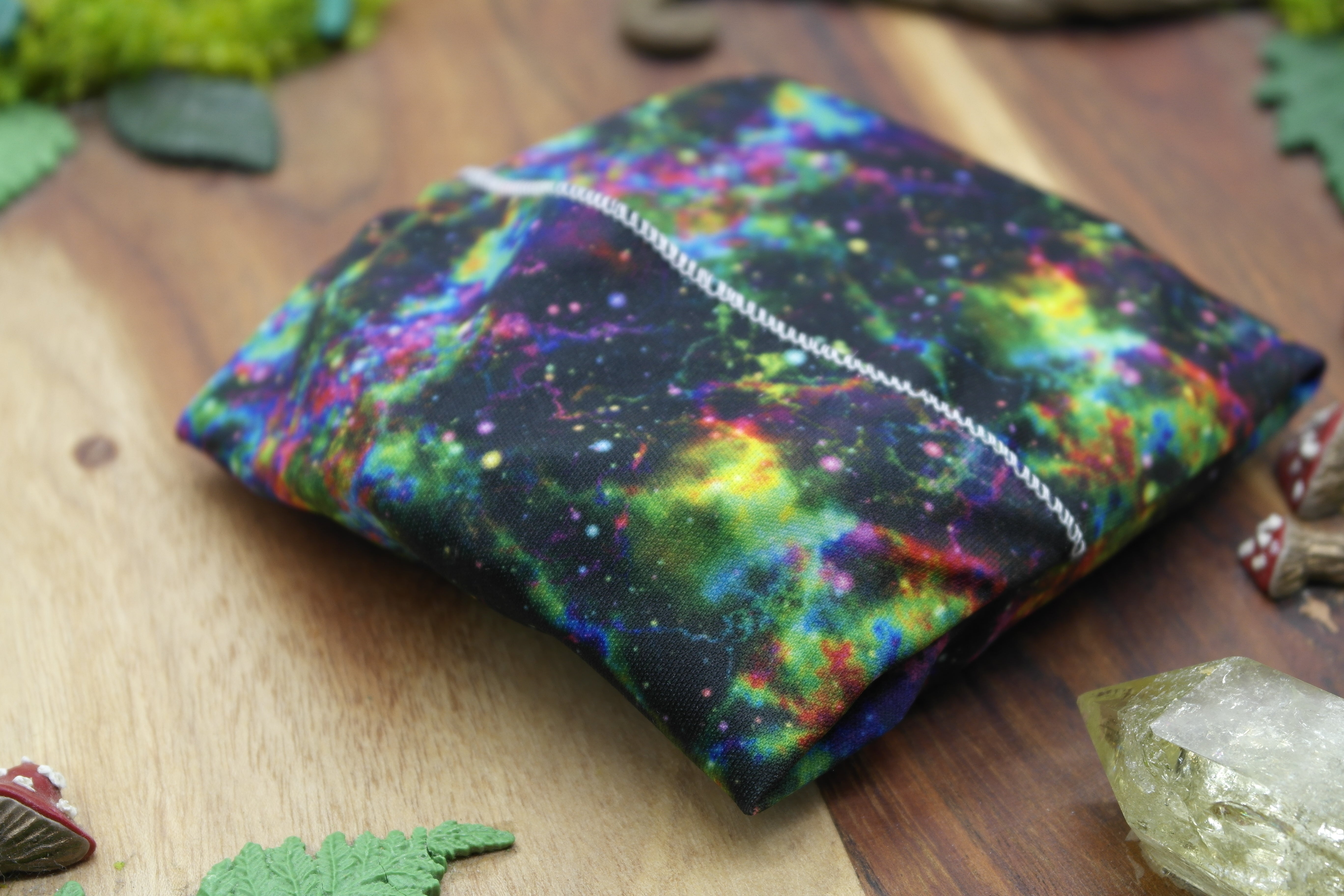 Black Galaxy Waterproof Pouch