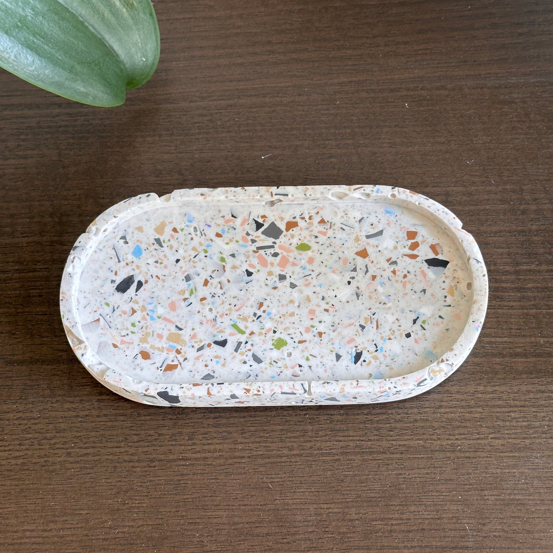 Terrazzo trinket trays | decorative terrazzo bowl