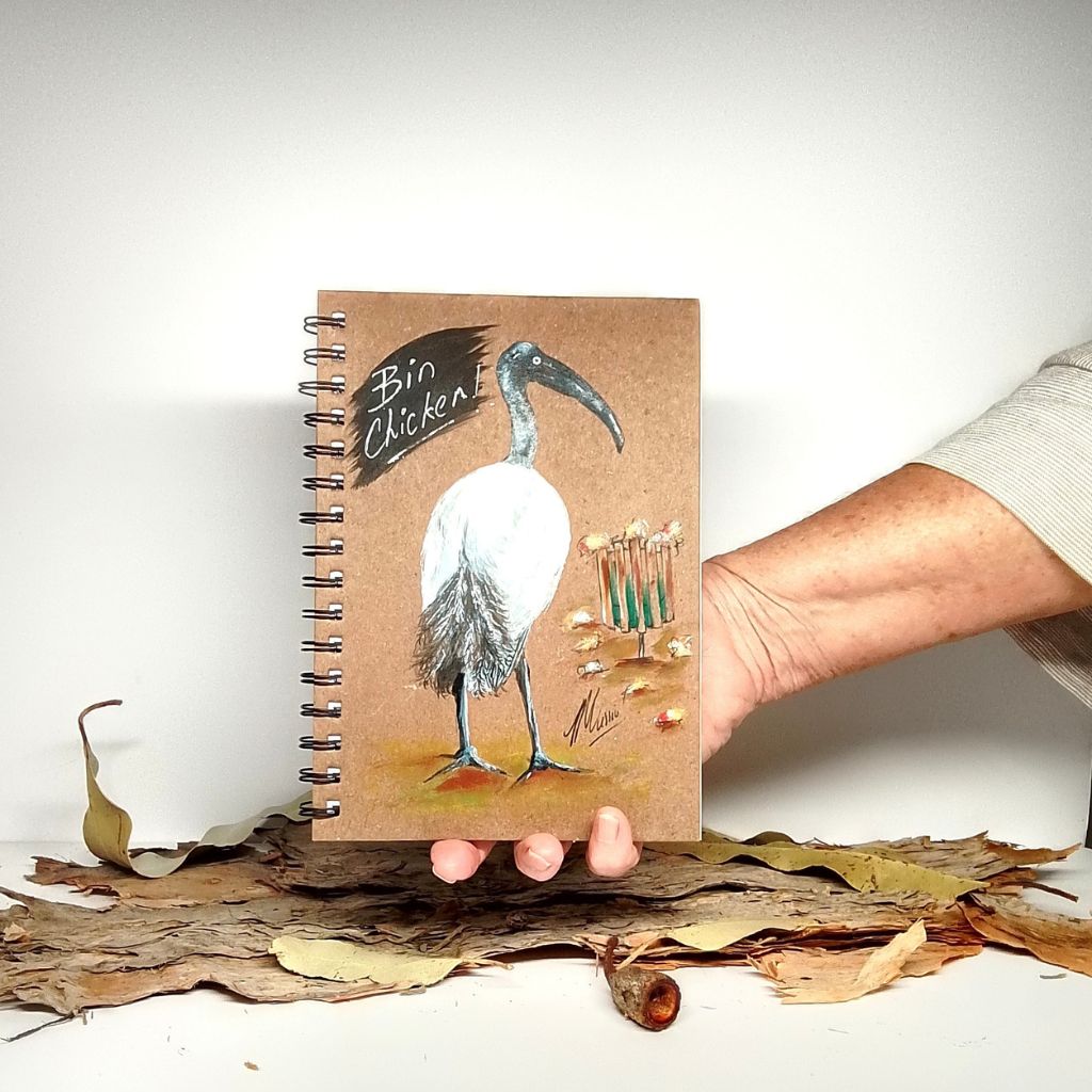 IBIS Handpainted A5 lined notebook