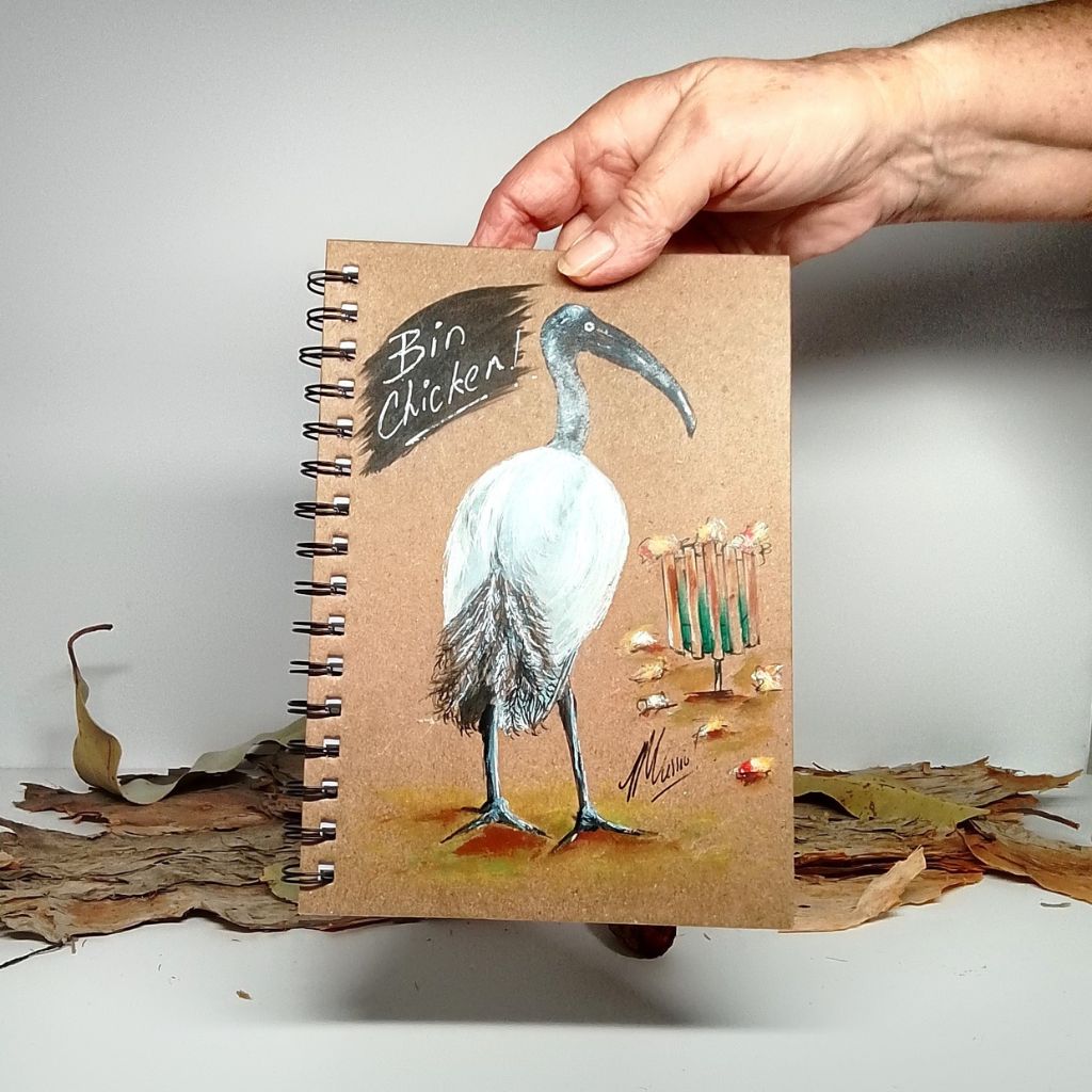 IBIS Handpainted A5 lined notebook