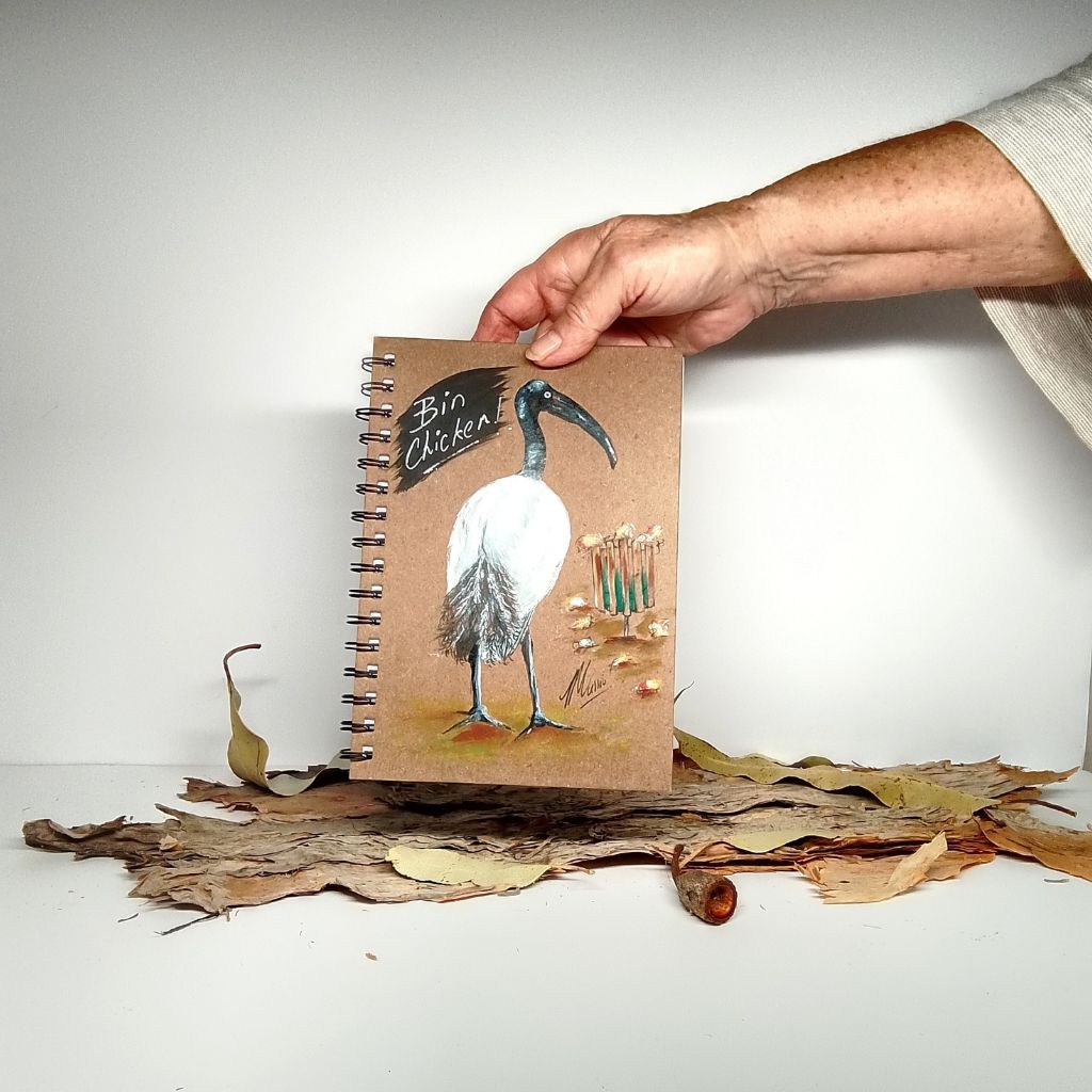 IBIS Handpainted A5 lined notebook