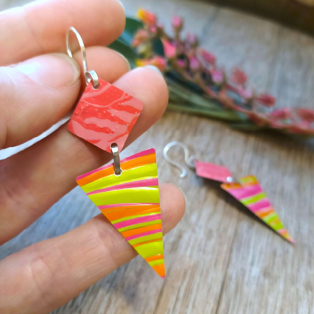 australian-handmade-artisan-jewellery-upcycled-earrings-in-hand