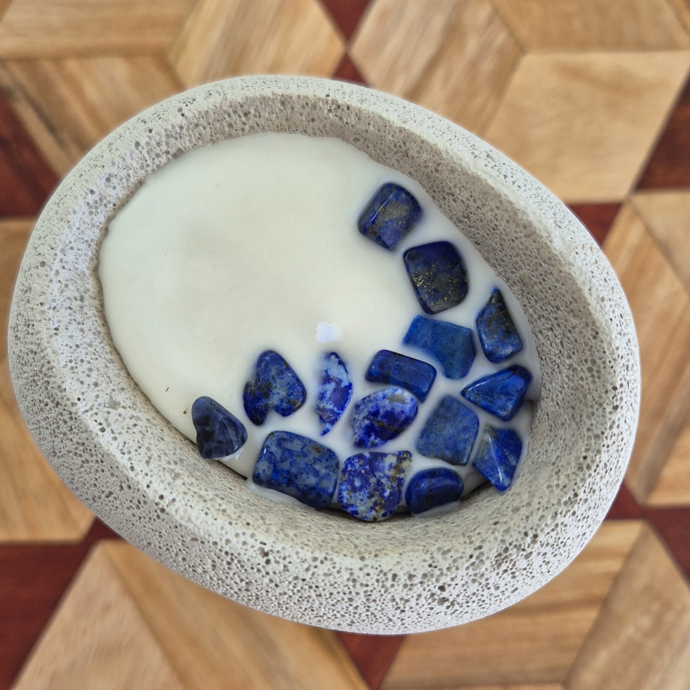 Hand-Poured Soy Aromatherapy Candle, Artisan Container Candle