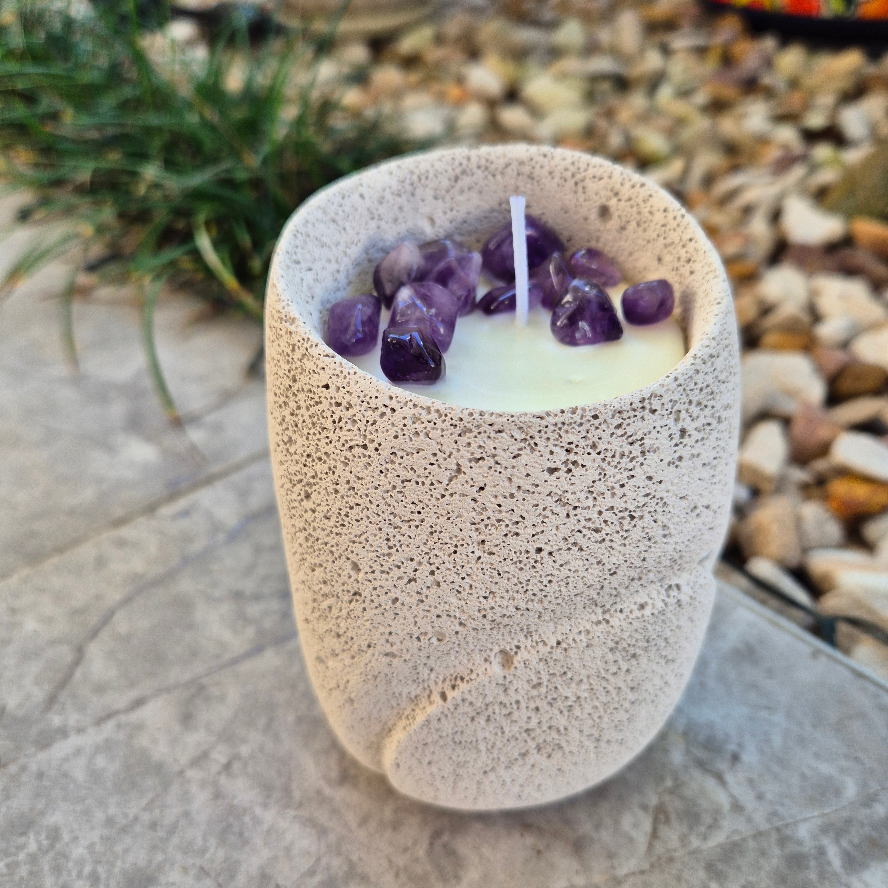 Hand-Poured Soy Aromatherapy Candle, Artisan Container Candle