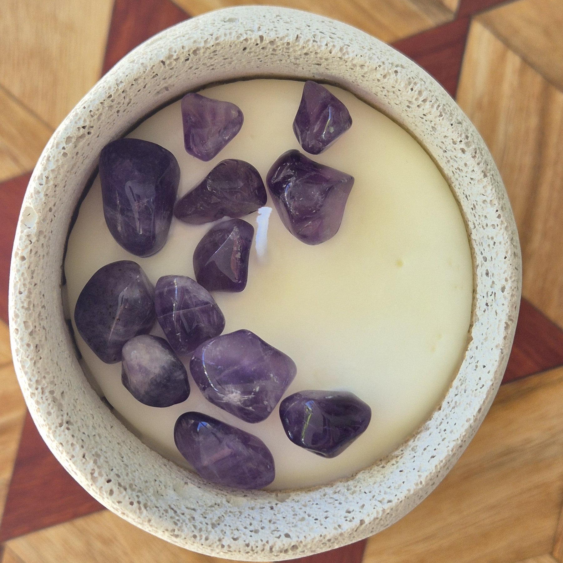 Hand-Poured Soy Aromatherapy Candle, Artisan Container Candle