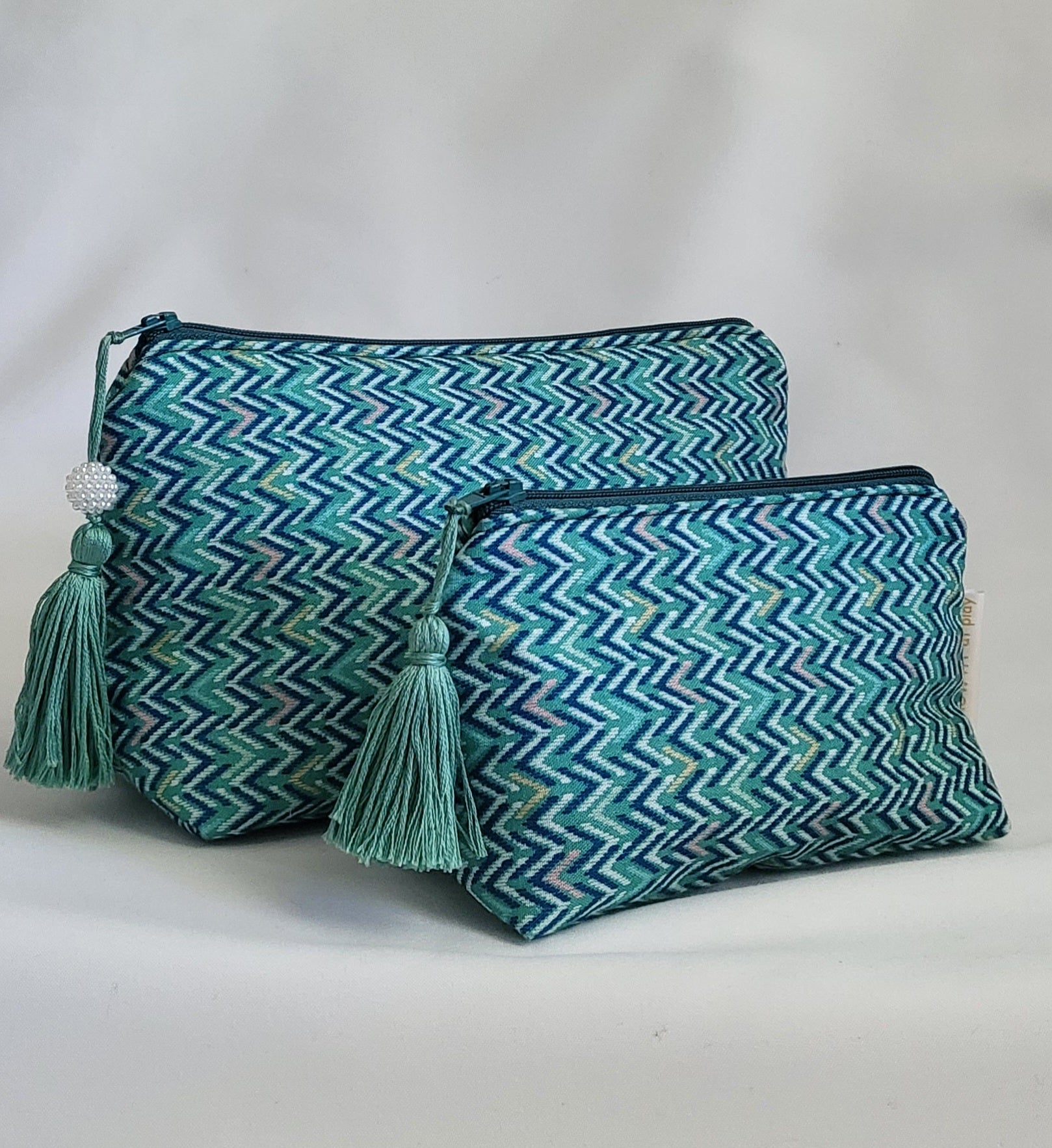 Makeup or Cosmetic Travel Pouch in Teal - Mother's Day Gift | Still.