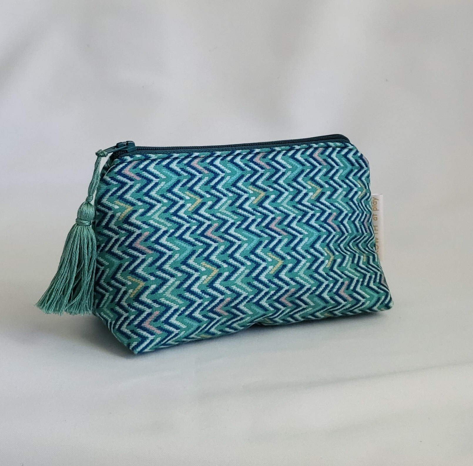 Makeup or Cosmetic Travel Pouch in Teal - Mother's Day Gift | Still.