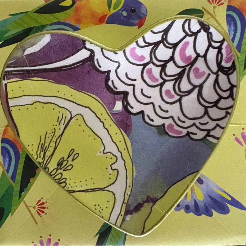 Ceramic Decoupaged Heart Trinket Dishes