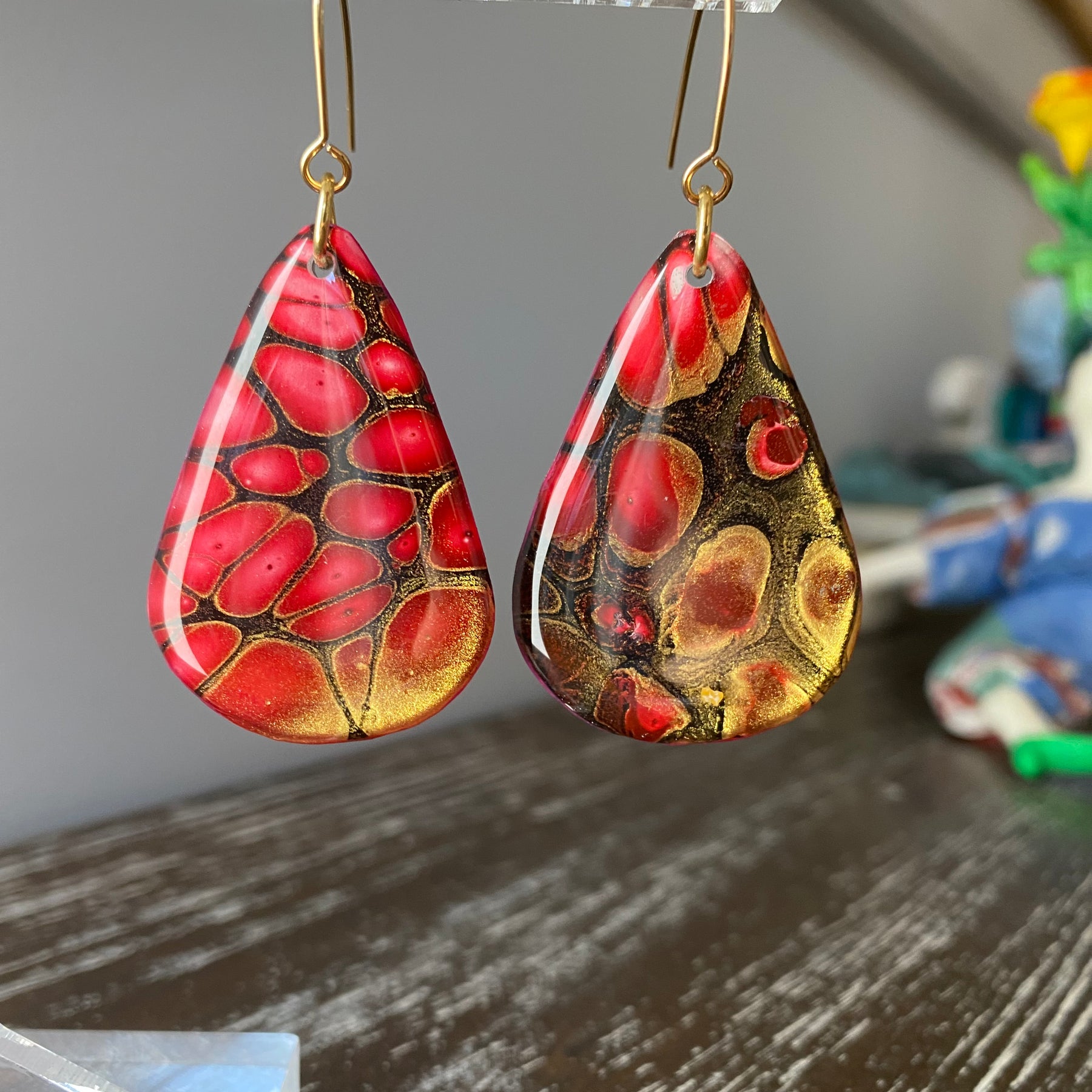 Arty Statement Dangle Earrings