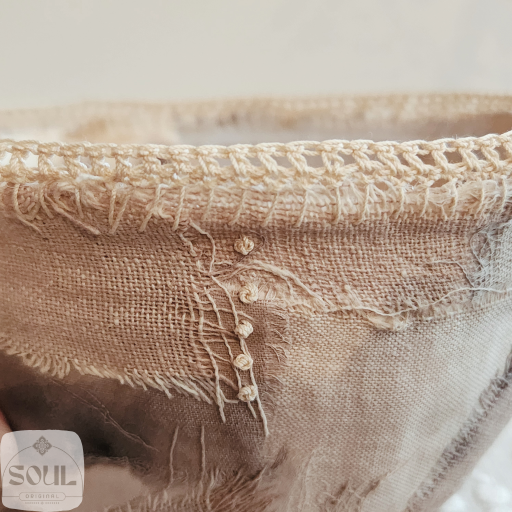 Textile Art Bowl – Natural & Earthy (6)