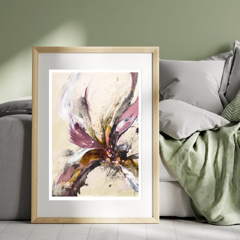 Beauty for Ashes in med frame