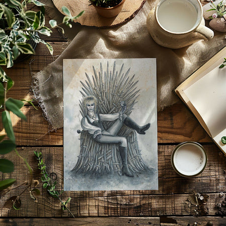 A5 Art Print - King of the North