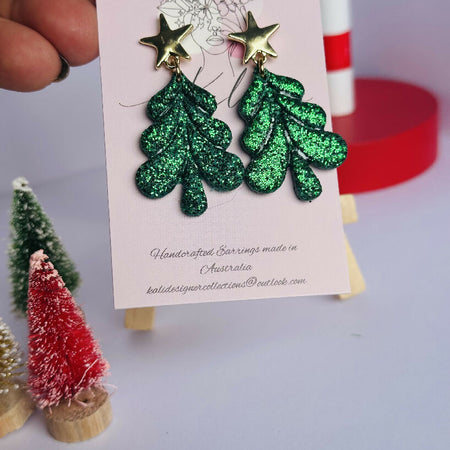 Sparkly Green Christmas Tree