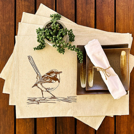 Superb Fairy Wren Placemats