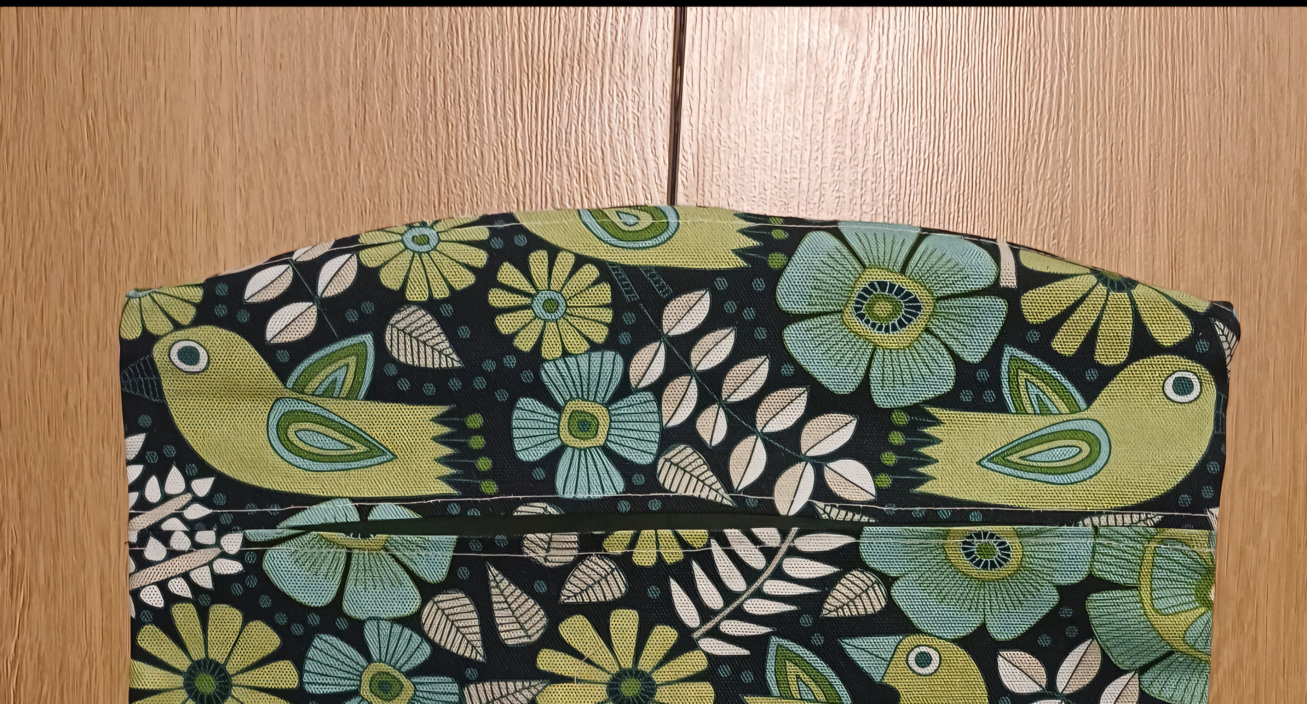 Peg Bag - Green Bird Design